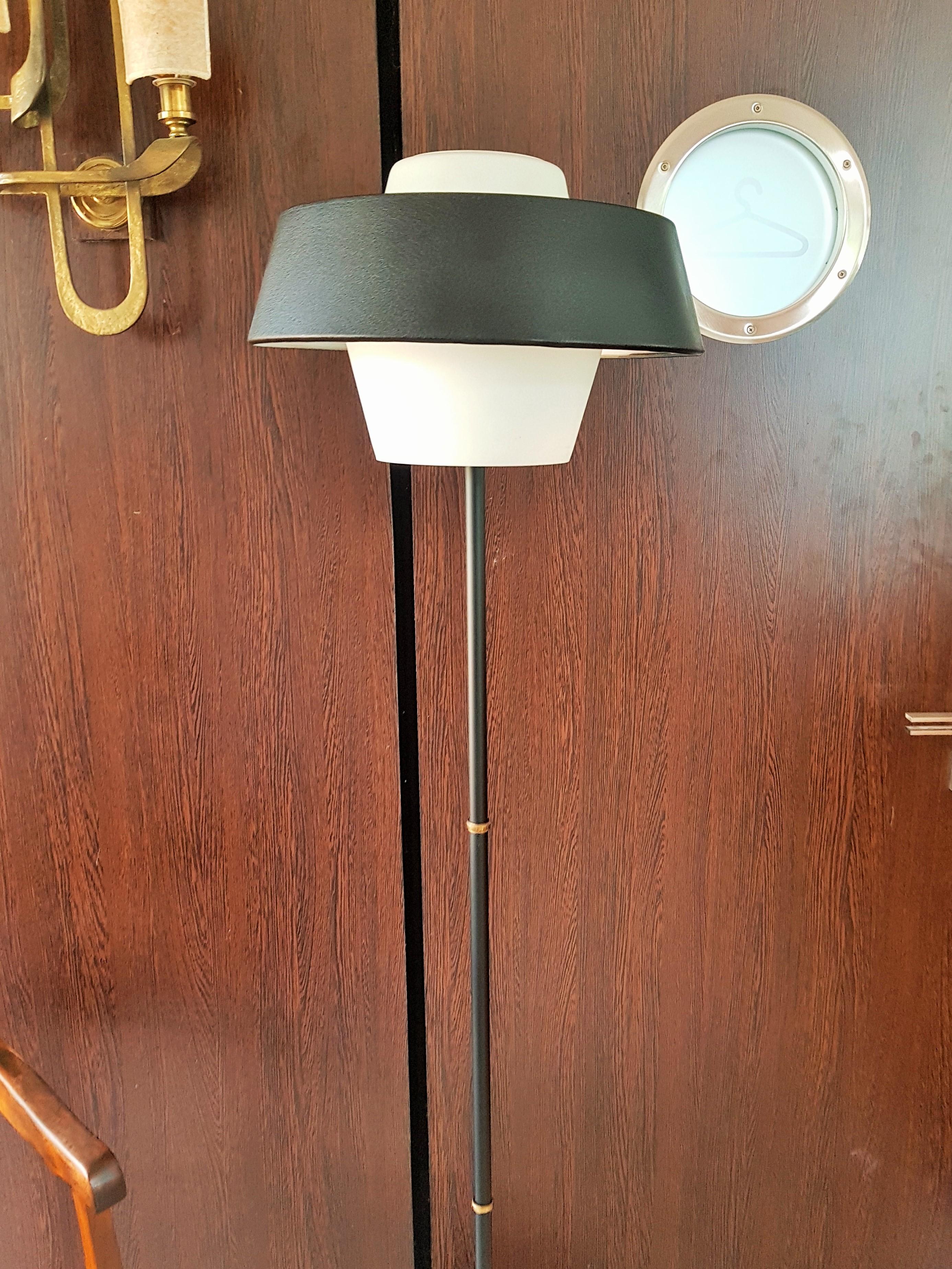 Midcentury Floor Lamp by Louis Kalff for Philips, Netherlands, 1950s In Good Condition In Saarbruecken, DE