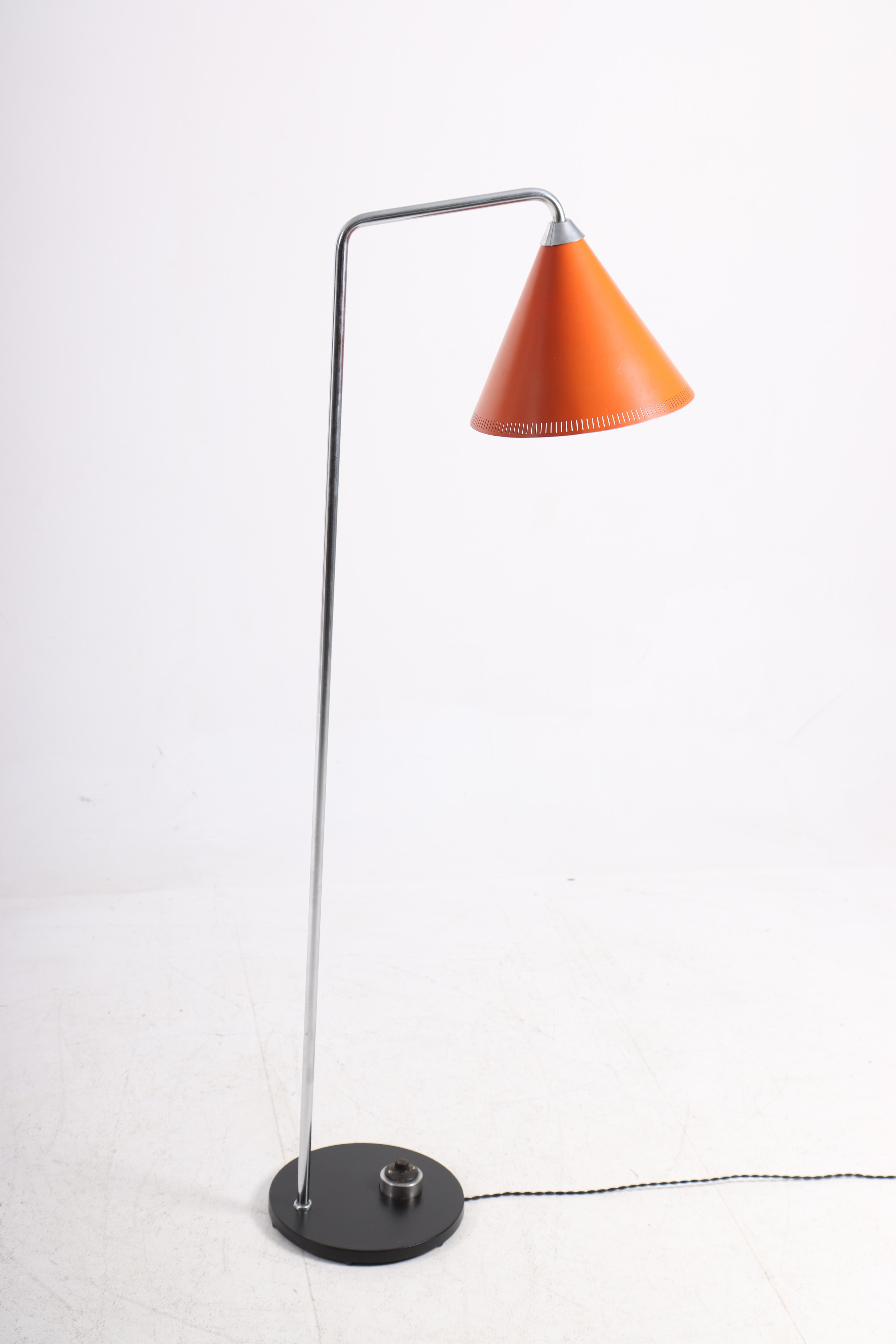 Metal  Mid-Century Floor Lamp by Lyfa, 1950s For Sale