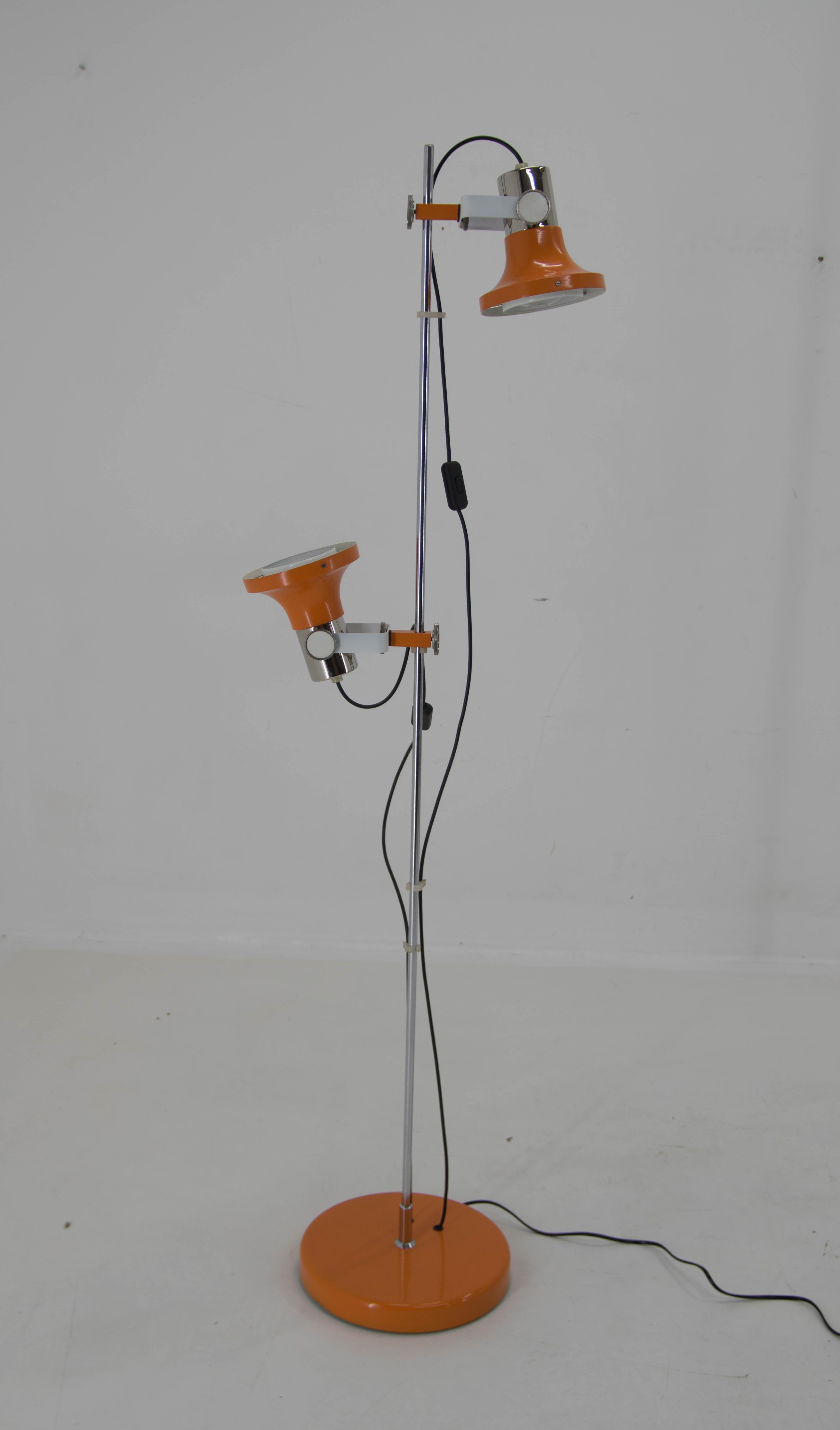 Midcentury Floor Lamp by Pavel Grus, 1960s, Excellent Condition 2