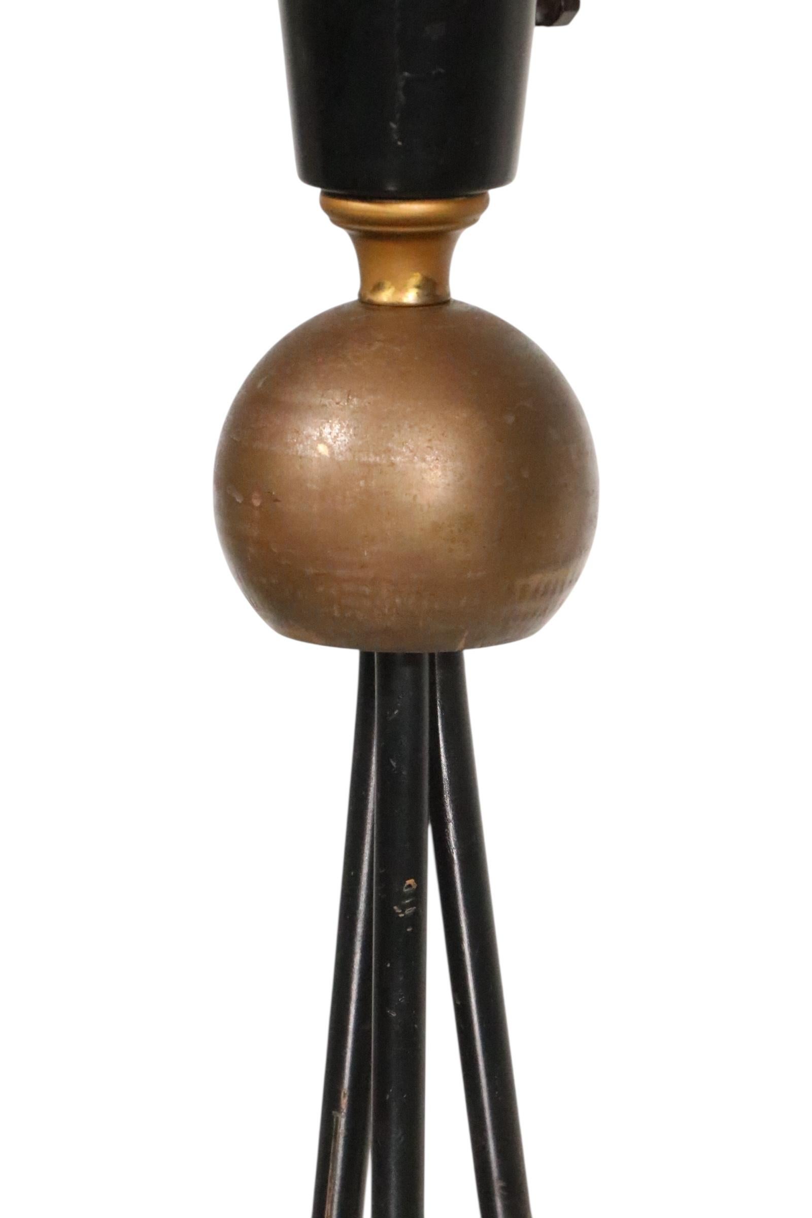 Mid Century Floor Lamp by Robert Bulmore c. 1950's For Sale 4