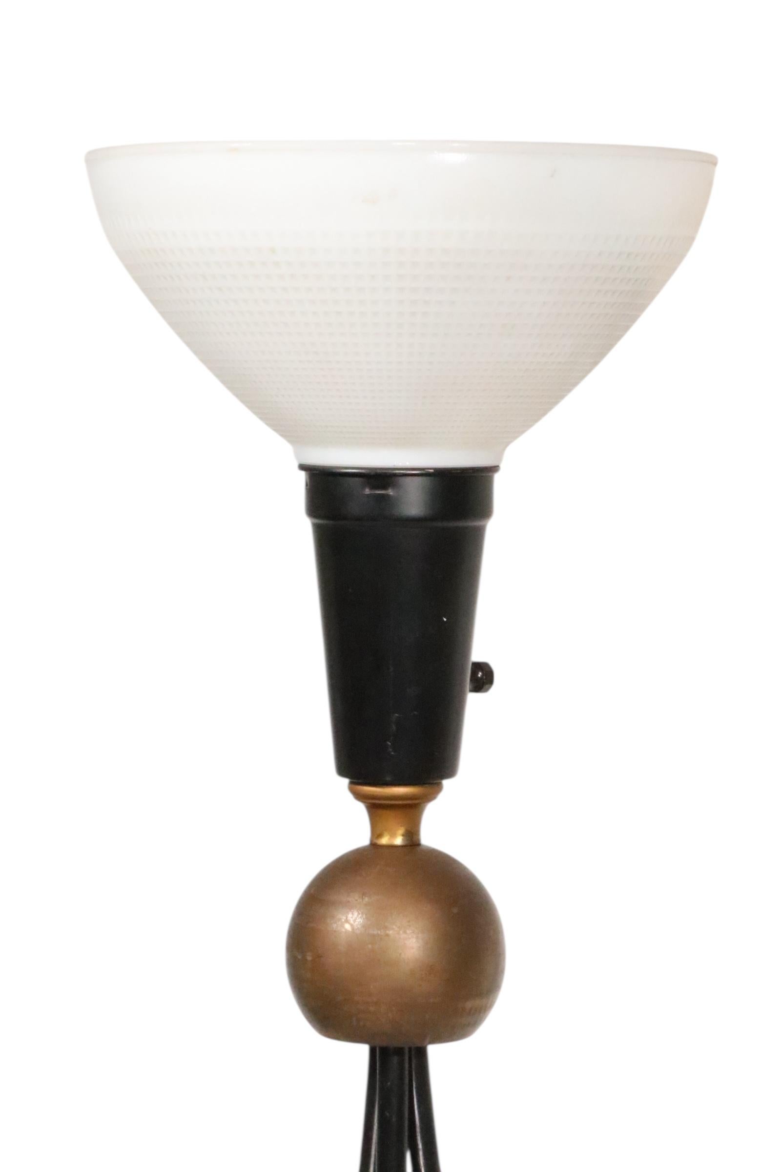 20th Century Mid Century Floor Lamp by Robert Bulmore c. 1950's For Sale