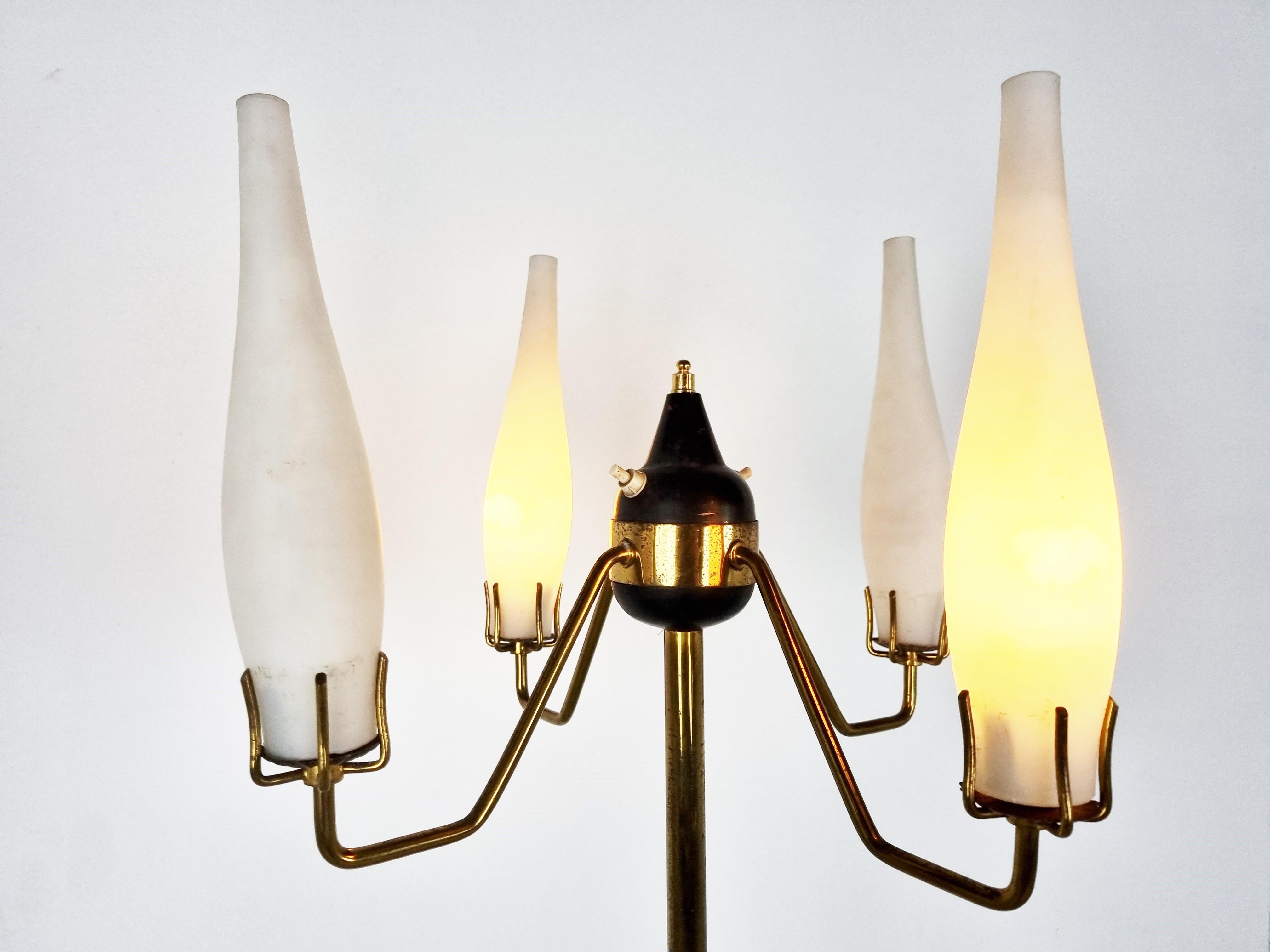 Stehlampe aus der Mitte des Jahrhunderts von Stilux Milano, 1950er Jahre im Angebot 3