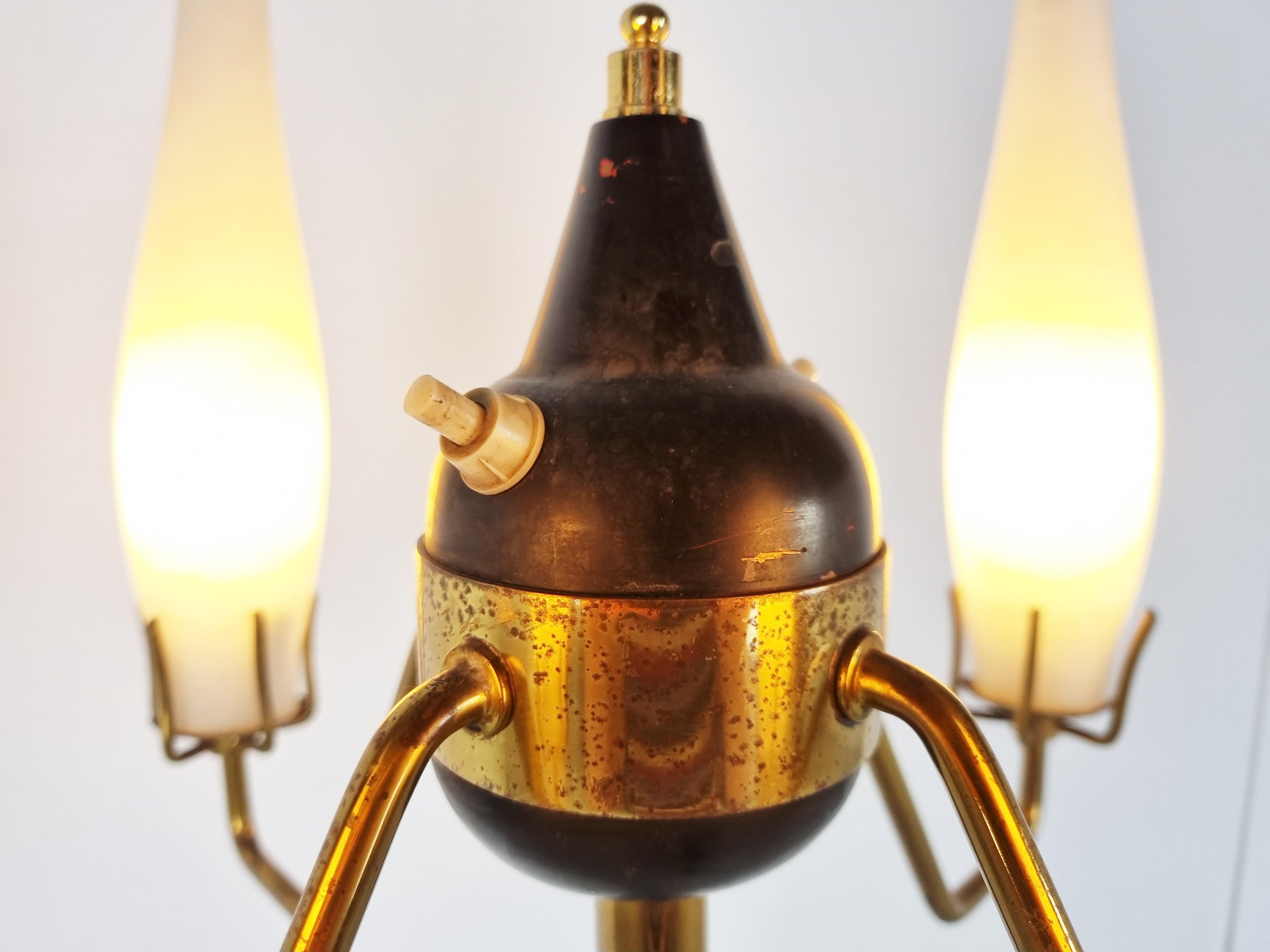 Stehlampe aus der Mitte des Jahrhunderts von Stilux Milano, 1950er Jahre (Mitte des 20. Jahrhunderts) im Angebot
