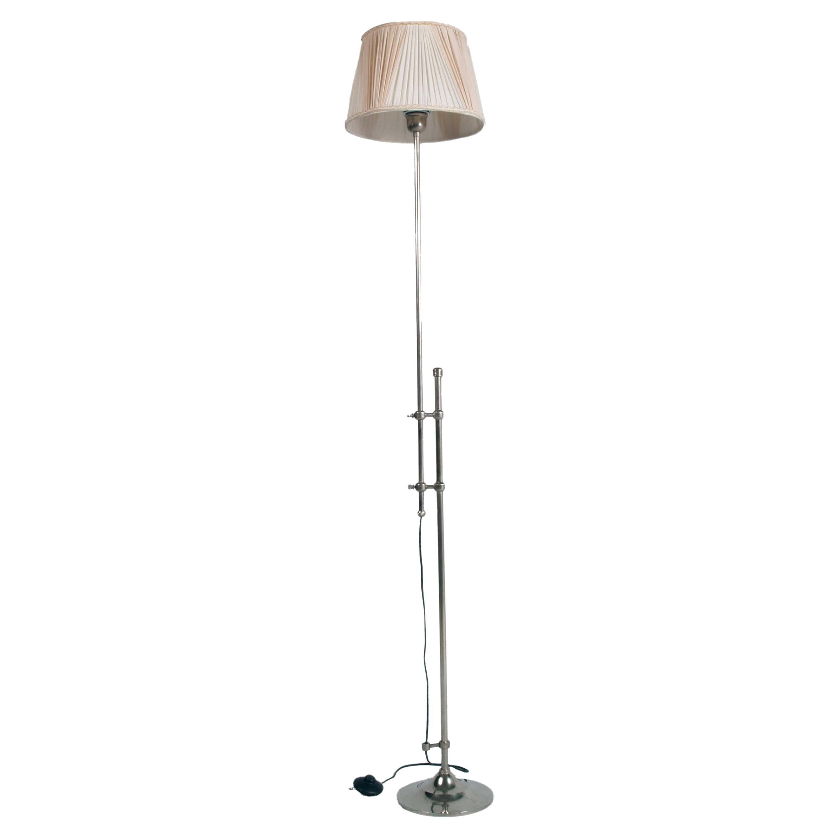 Mid Century Floor Lamp by Tommaso Barbi for Bottega Gadda with adjustable height For Sale