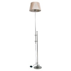 Lámpara de pie Mid Century de Tommaso Barbi para Bottega Gadda con altura regulable