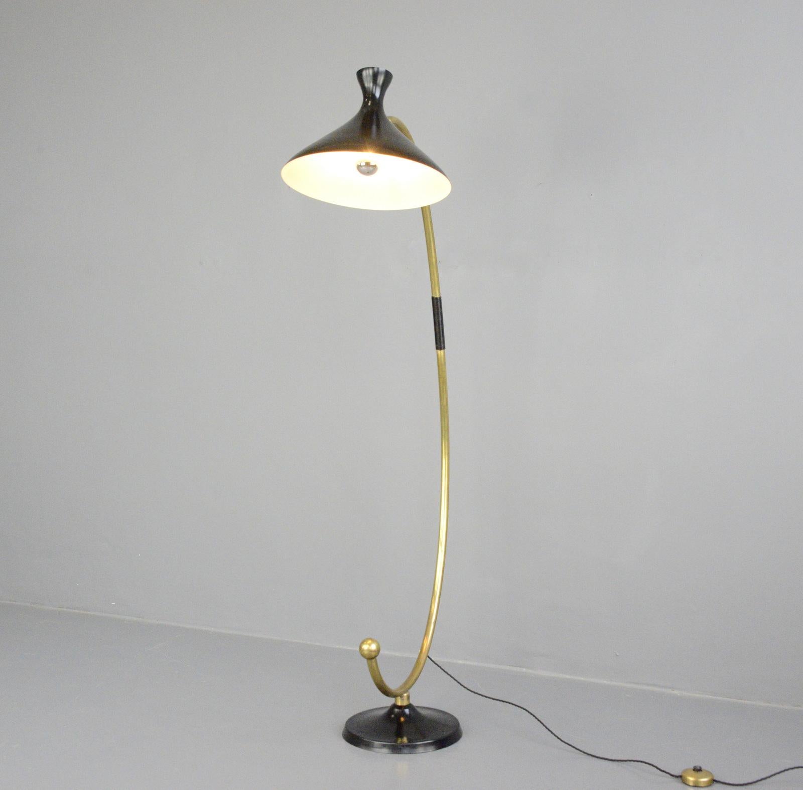 Midcentury Floor Lamp, circa 1950s 3