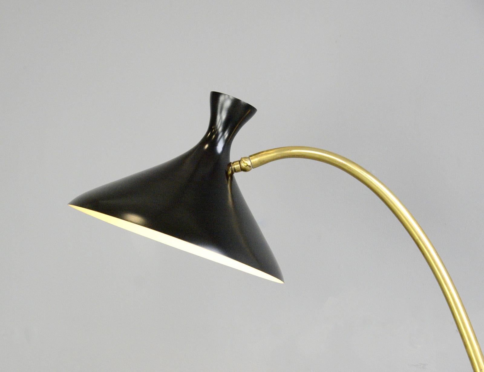 Austrian Midcentury Floor Lamp, circa 1950s