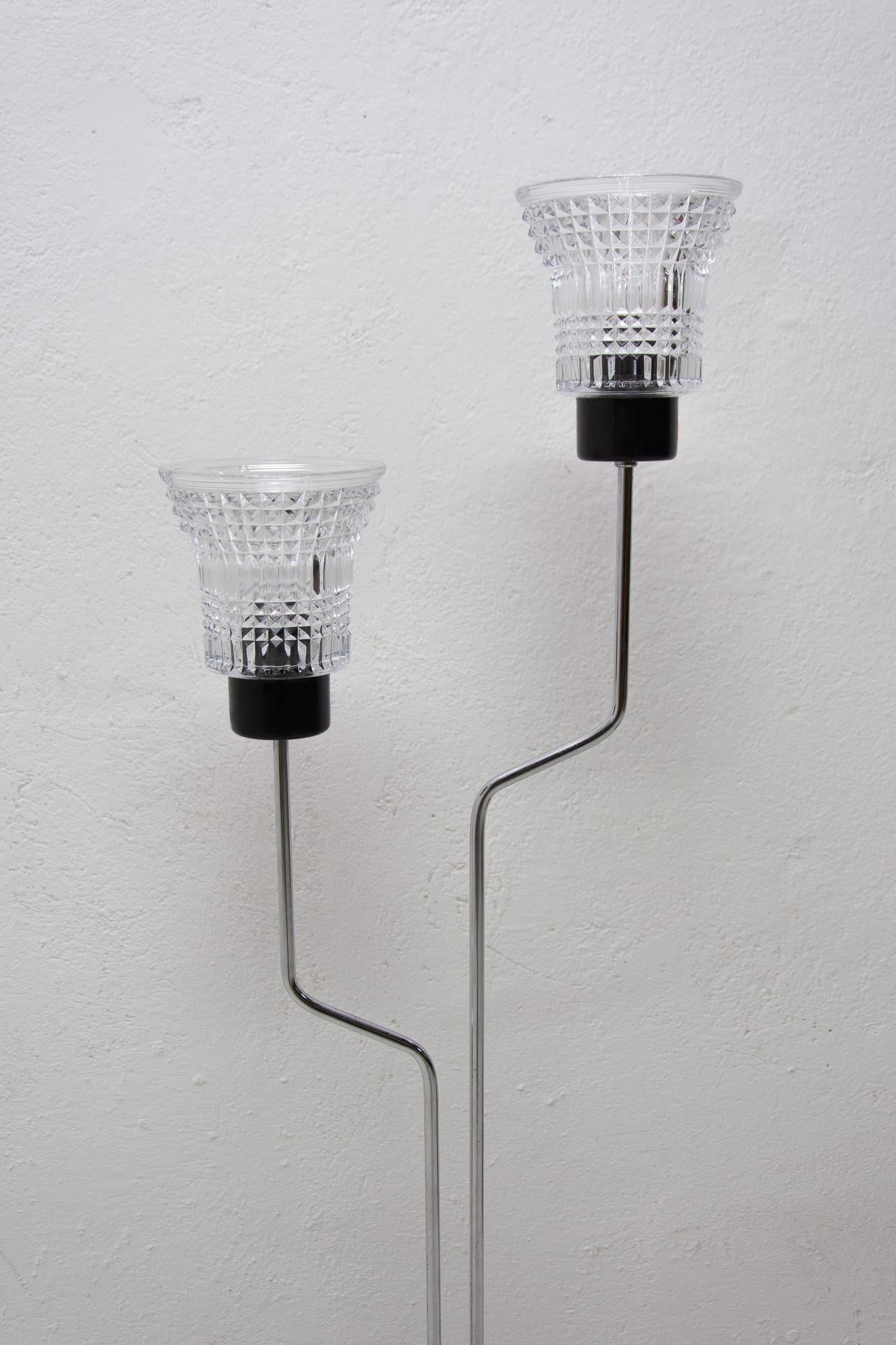 Midcentury Floor Lamp, Czechoslovakia, 1960s For Sale 4