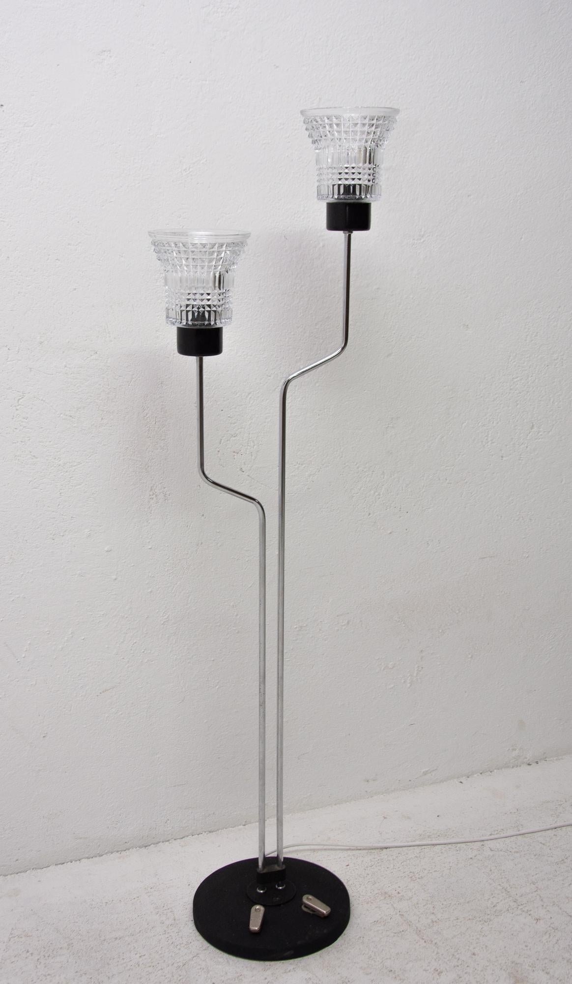 Midcentury Floor Lamp, Czechoslovakia, 1960s For Sale 1