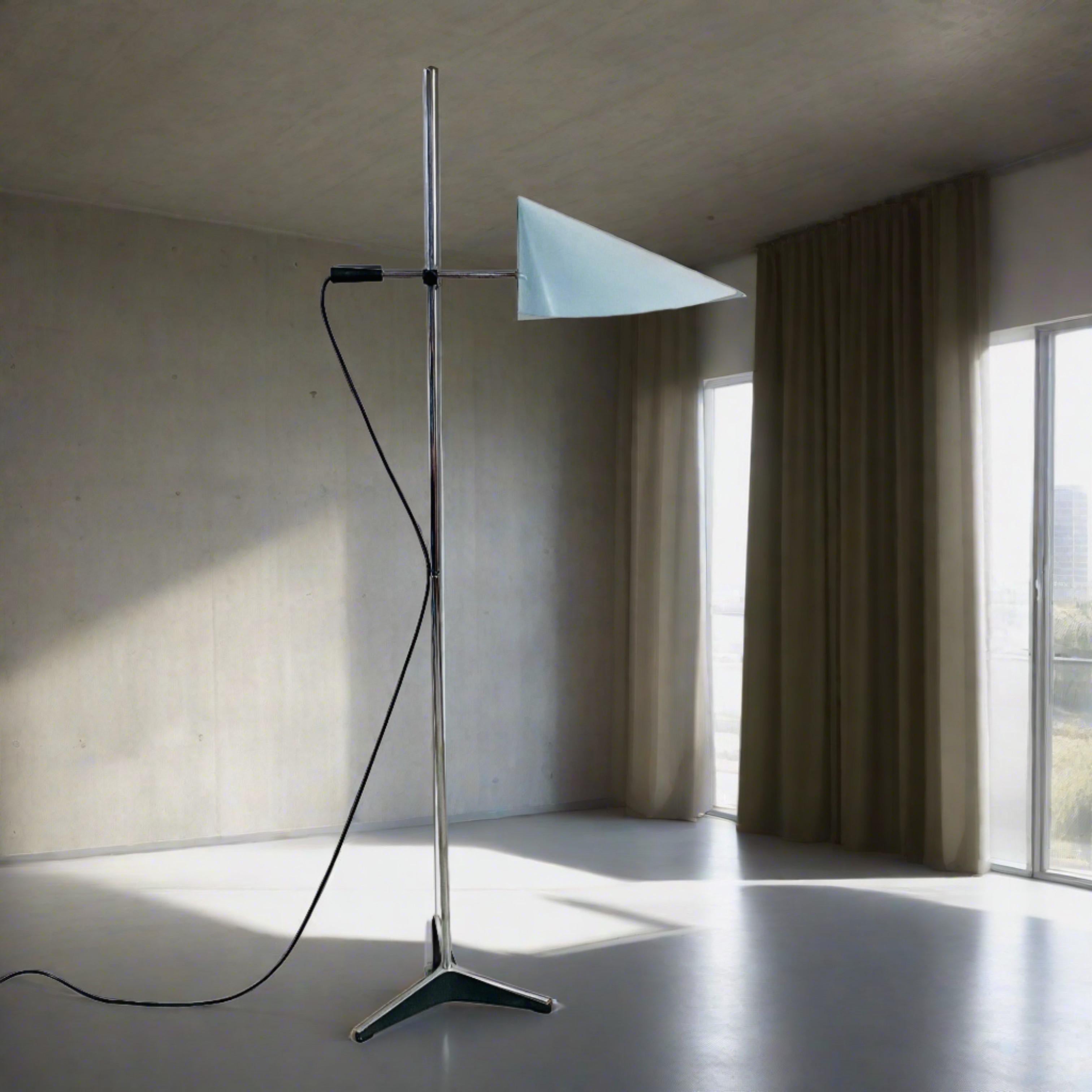 Mid-Century Floor Lamp D-2003 By Jan Jaspers For Raak Amsterdam Netherlands 1950 For Sale 12