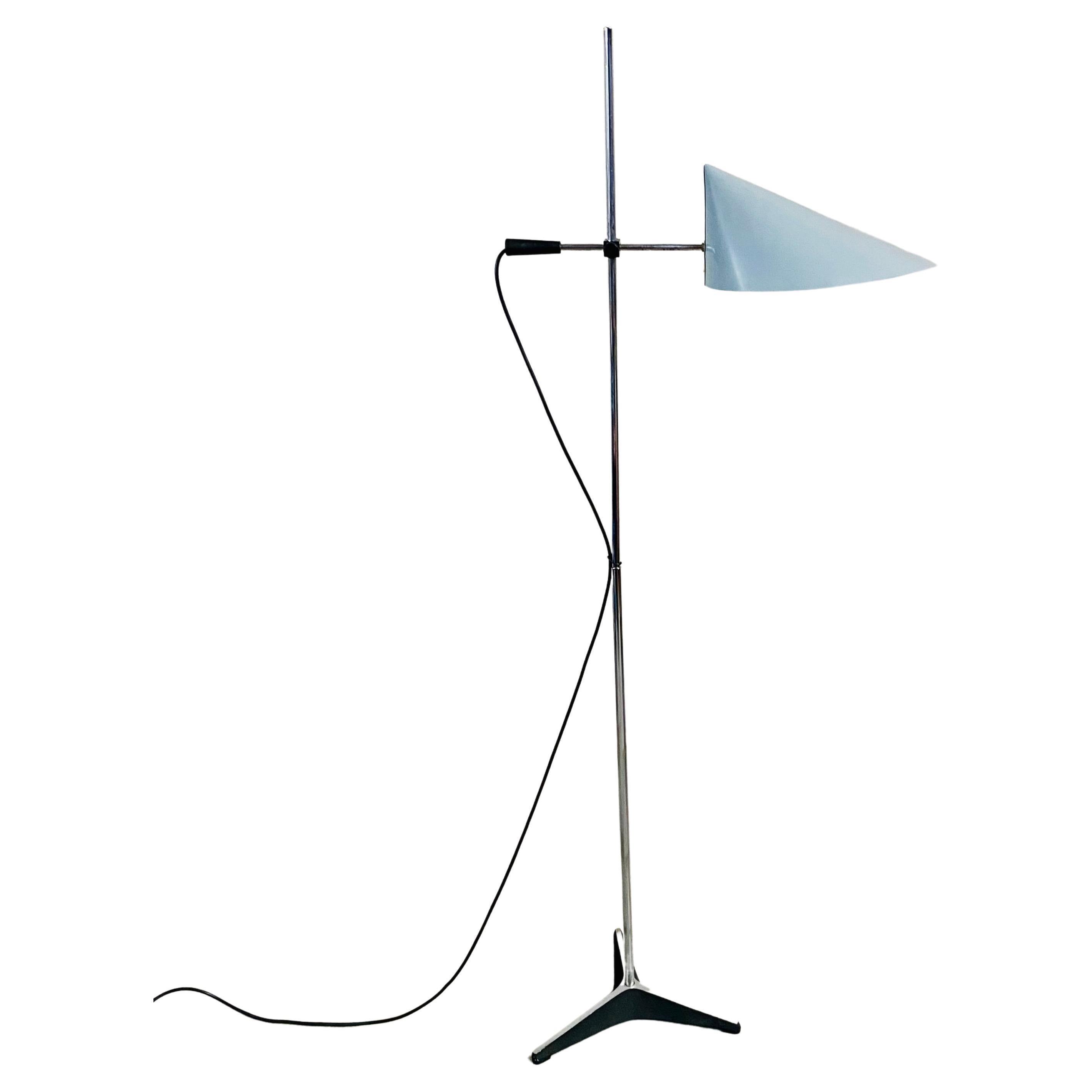 Mid-Century Floor Lamp D-2003 By Jan Jaspers For Raak Amsterdam Netherlands 1950