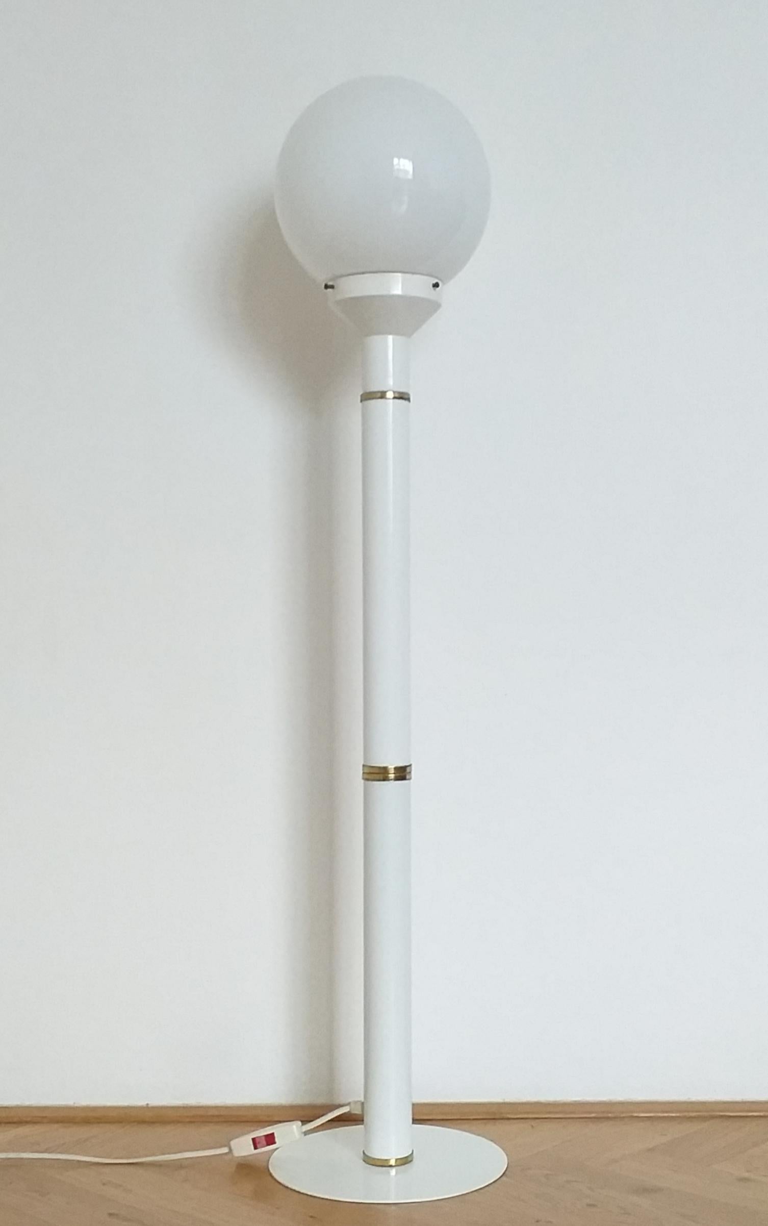 Metal Midcentury Floor Lamp, Design, Germany, 1970s For Sale