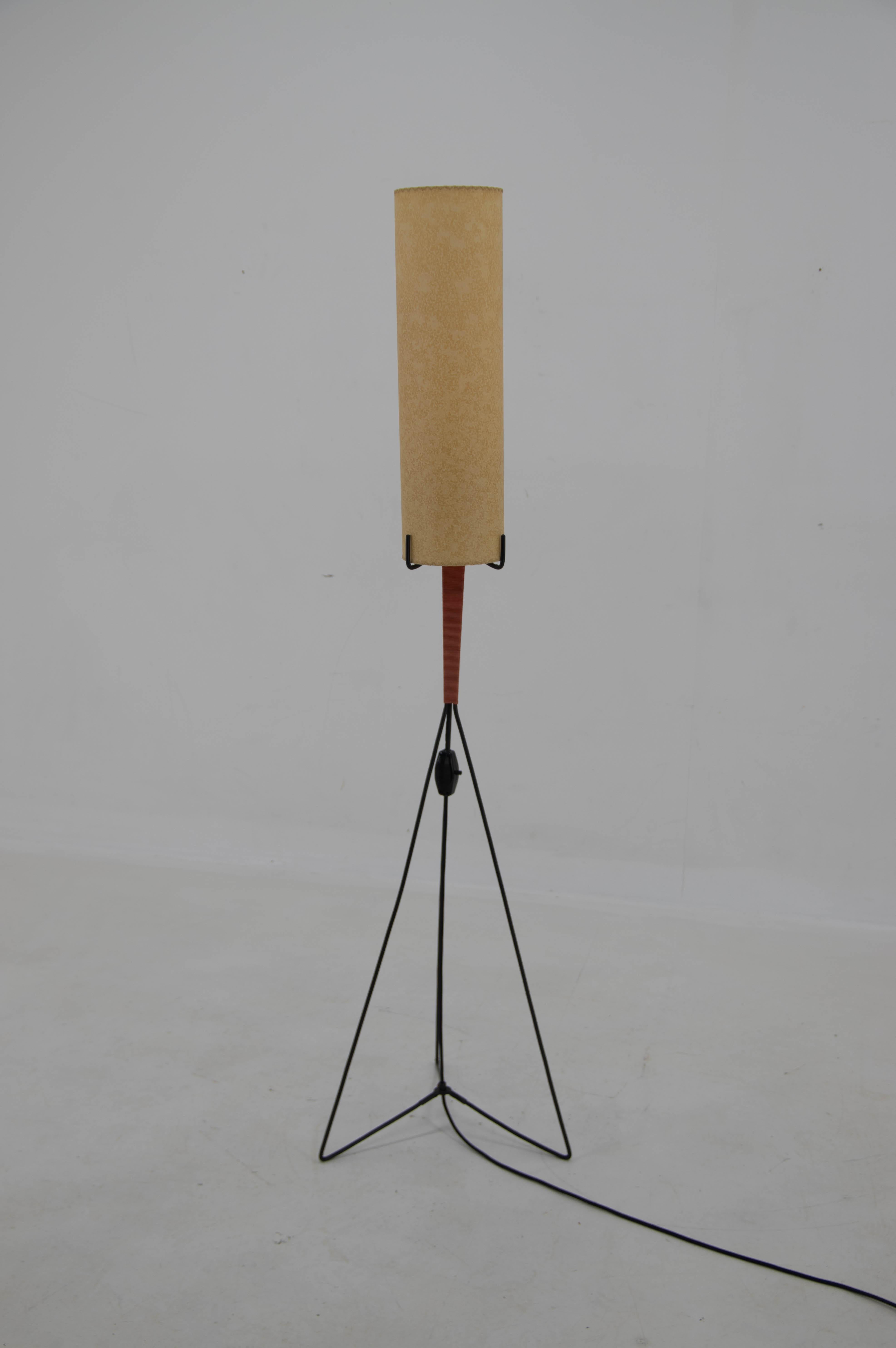 Mid-Century Modern Mid-Century Floor Lamp, Europe, 1960s, Restored For Sale