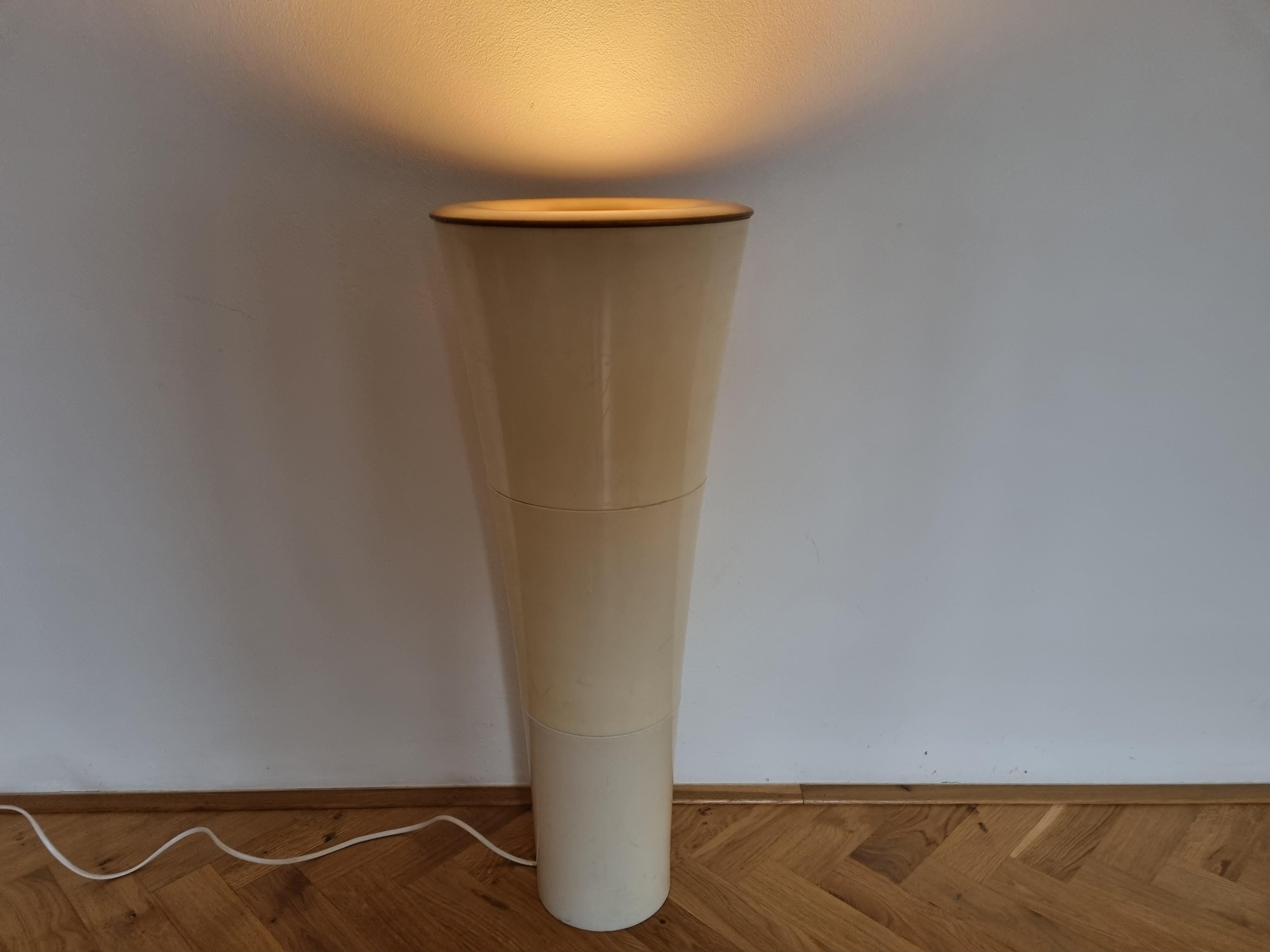 Post-Modern Mid Century Floor Lamp Fackla, Ikea, Uplighter, Sweden, 1980s For Sale