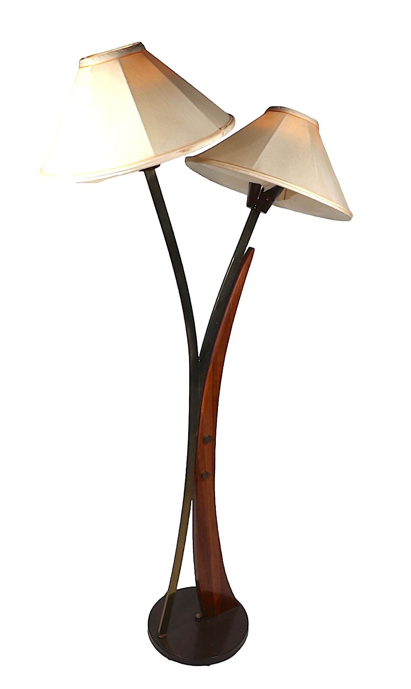 Mid Century Floor Lamp For Sale 6