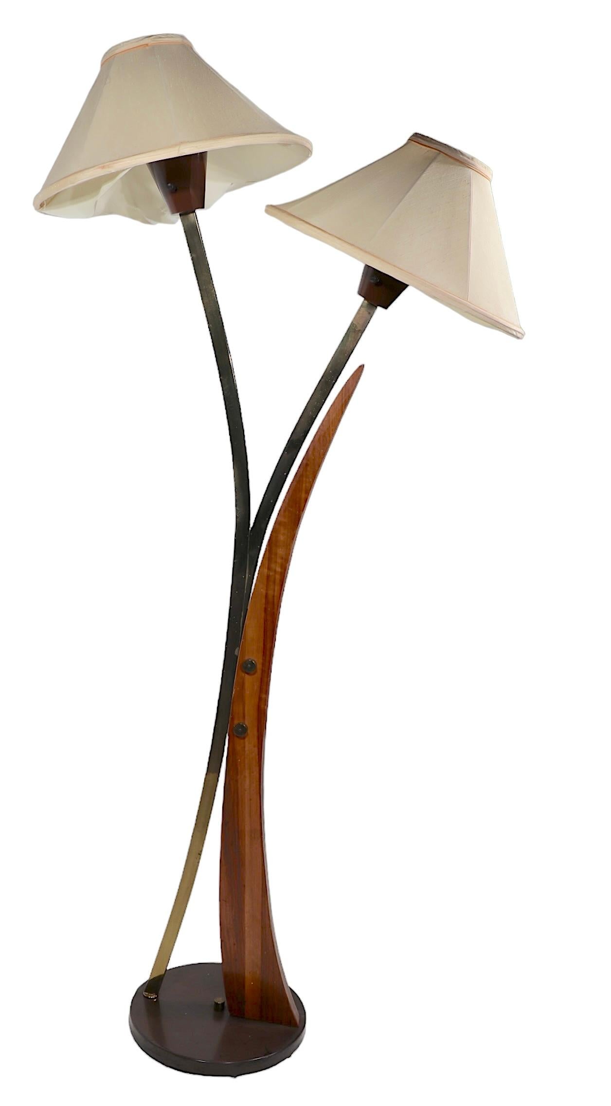 Mid Century Floor Lamp For Sale 11
