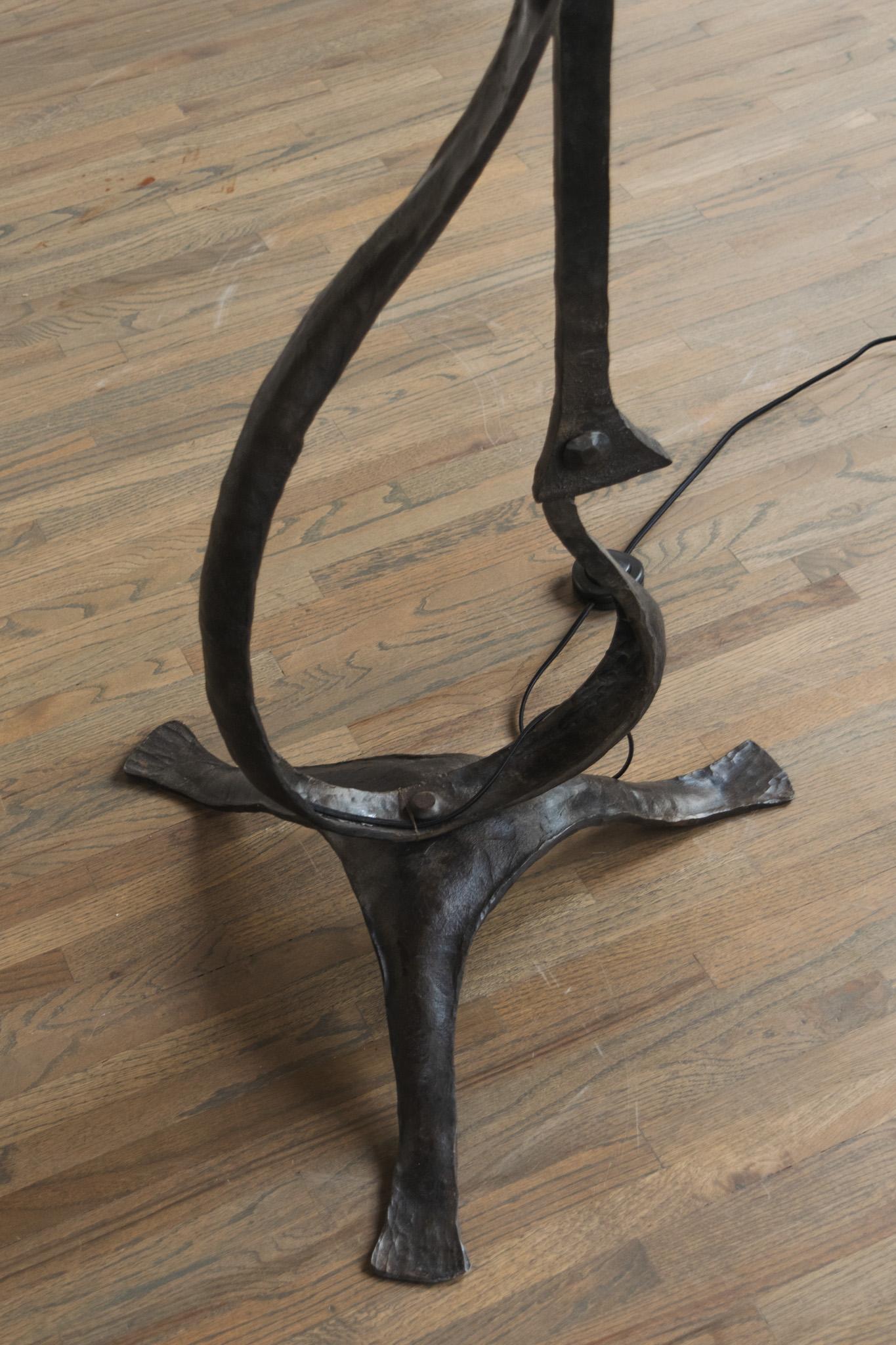 Europeo Lampada da terra del metà secolo in vendita