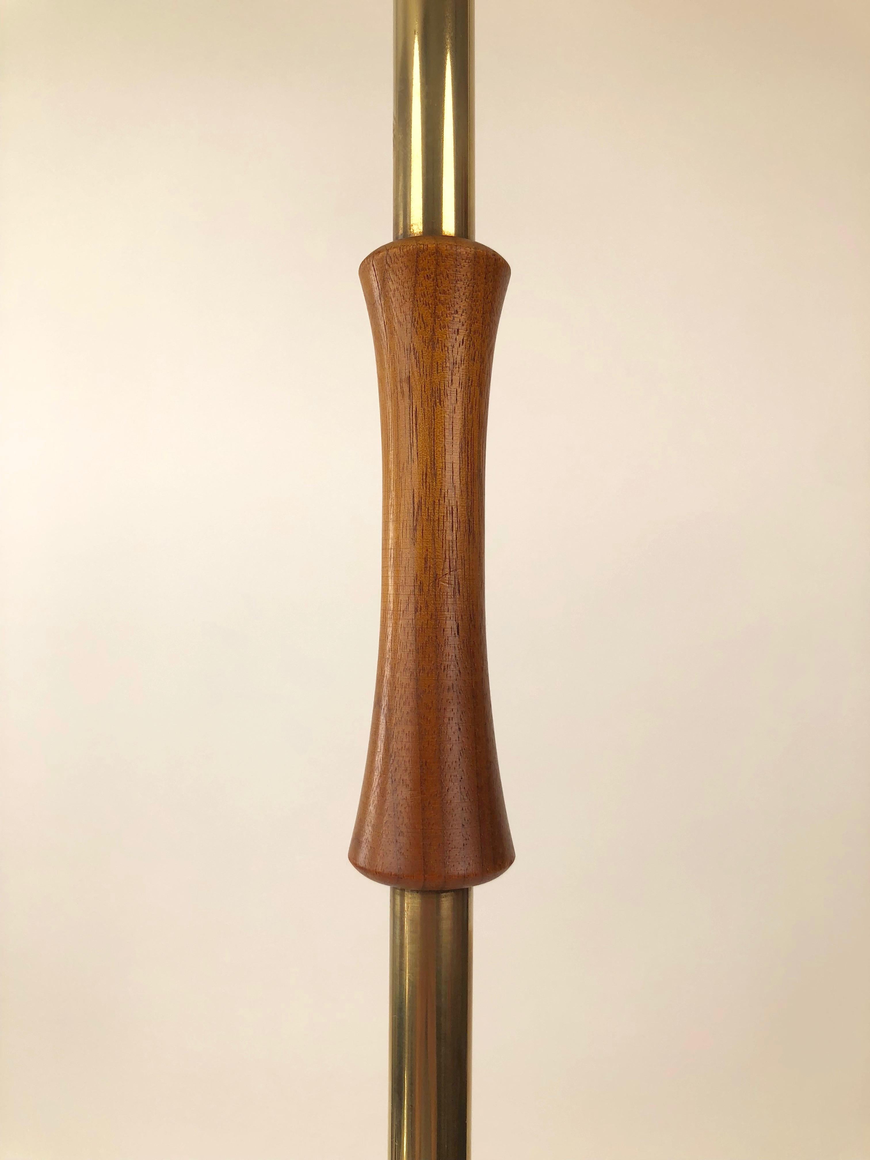 20th Century Tripod Floor Lamp, Model 2003 , J.T. Kalmar, 1950's For Sale