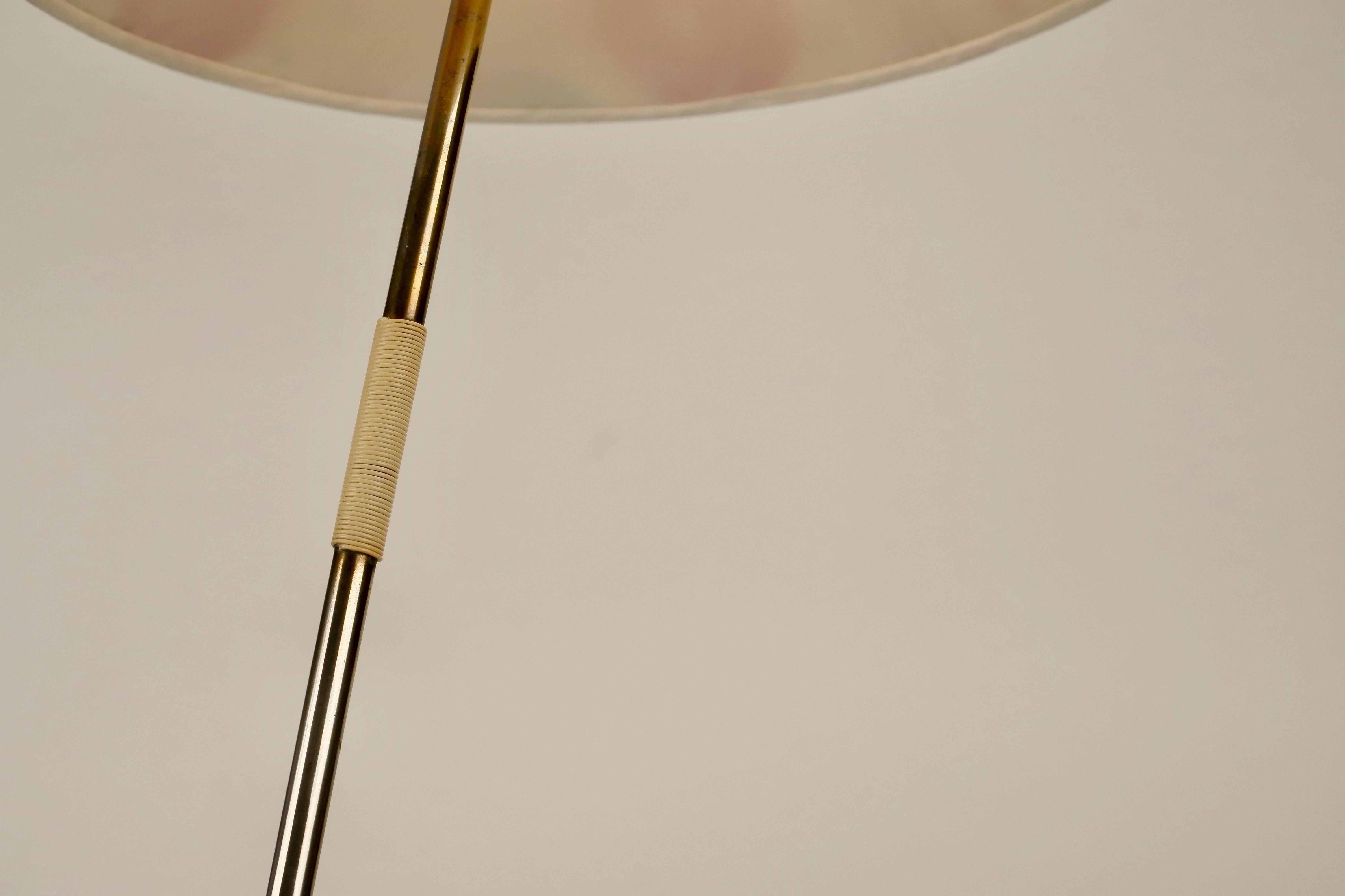 Mid Century Floor Lamp from Rupert Nikoll, Austria For Sale 5