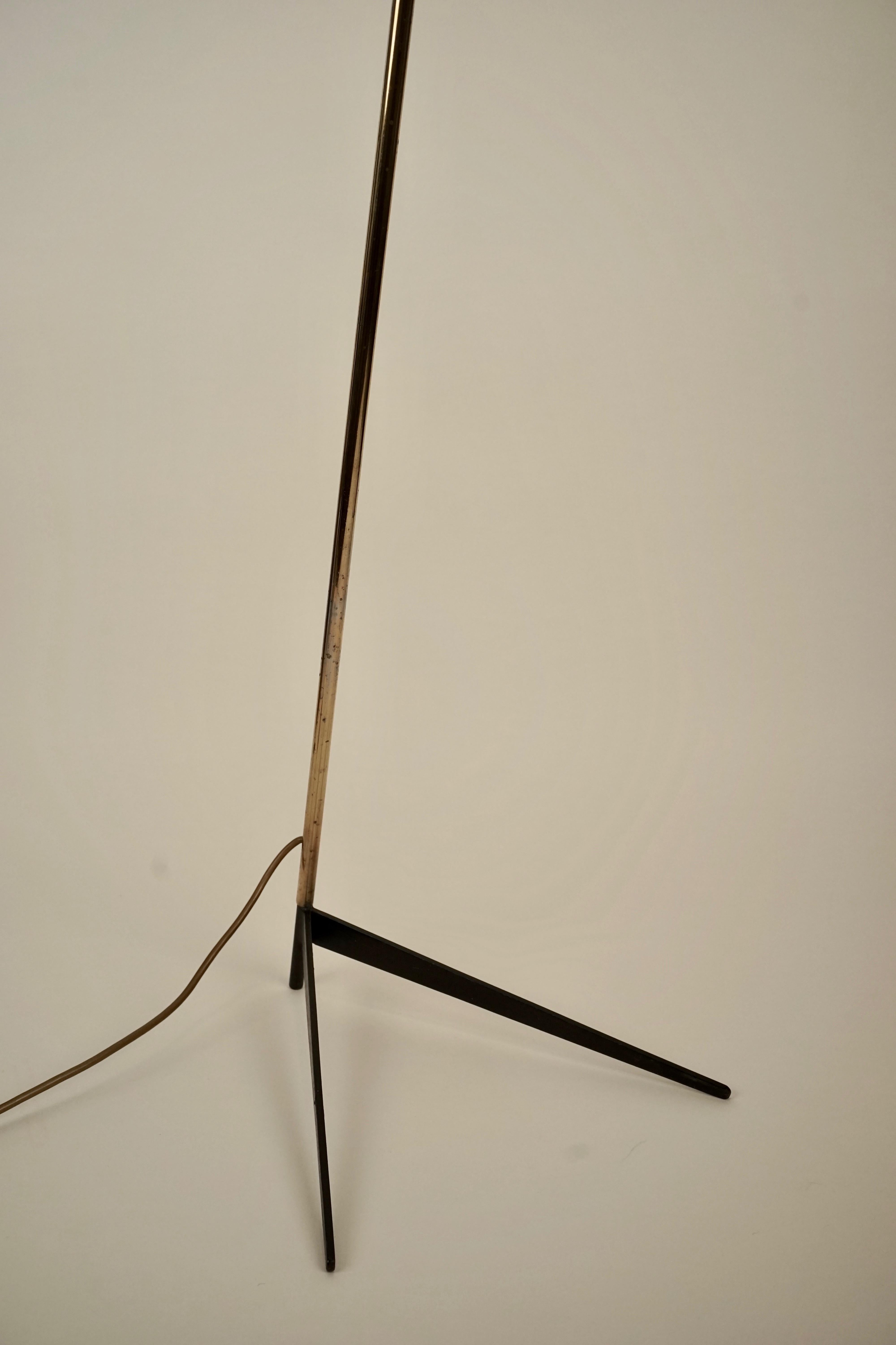 Mid Century Floor Lamp from Rupert Nikoll, Austria For Sale 7