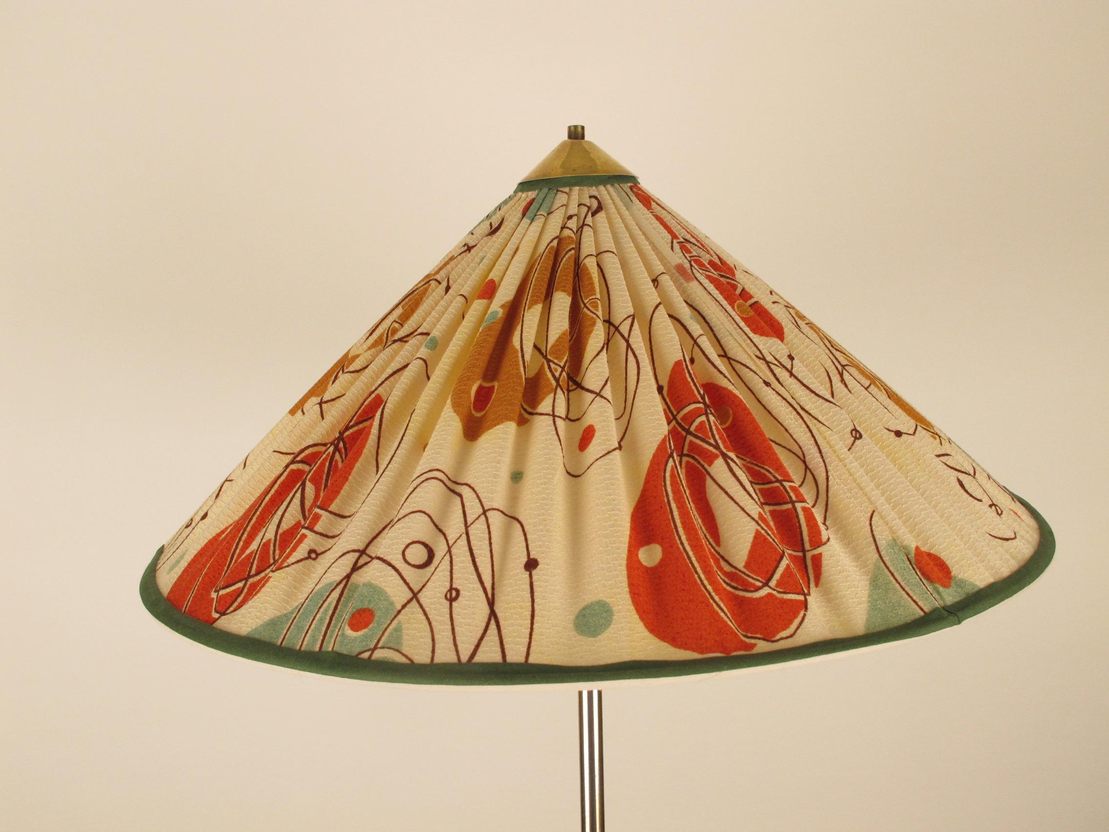 20th Century Mid Century Floor Lamp from Rupert Nikoll, Austria For Sale