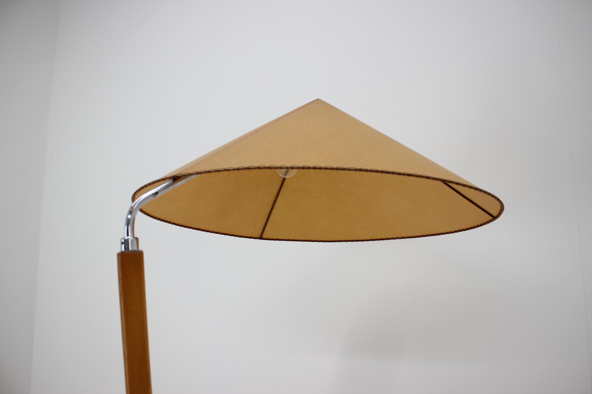 Wood Midcentury Floor Lamp 'Japanese' Zukov, 1960s