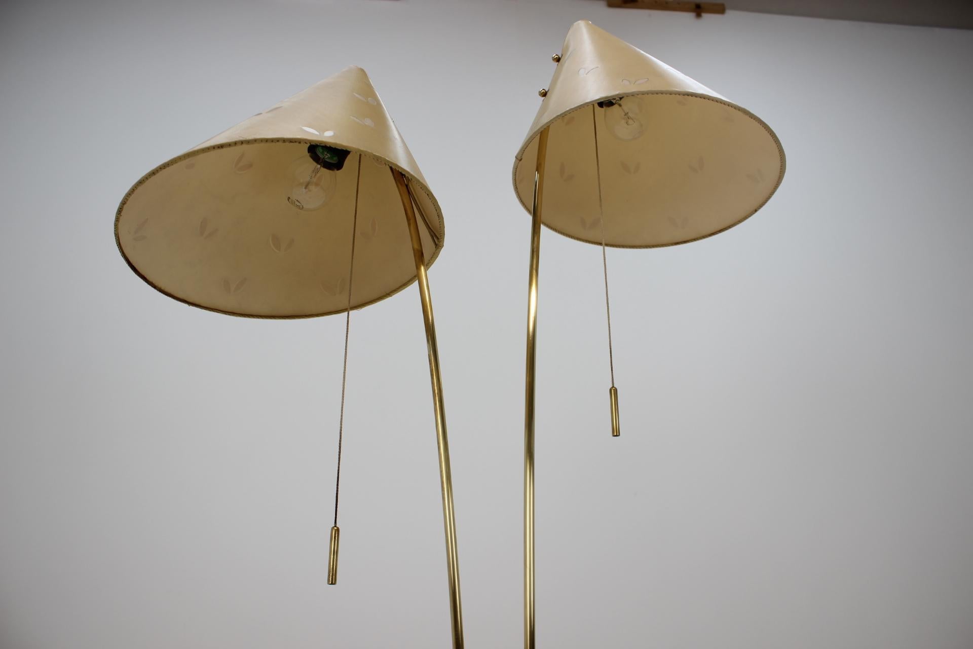 Midcentury Floor Lamp, Japonka, 1960s 3