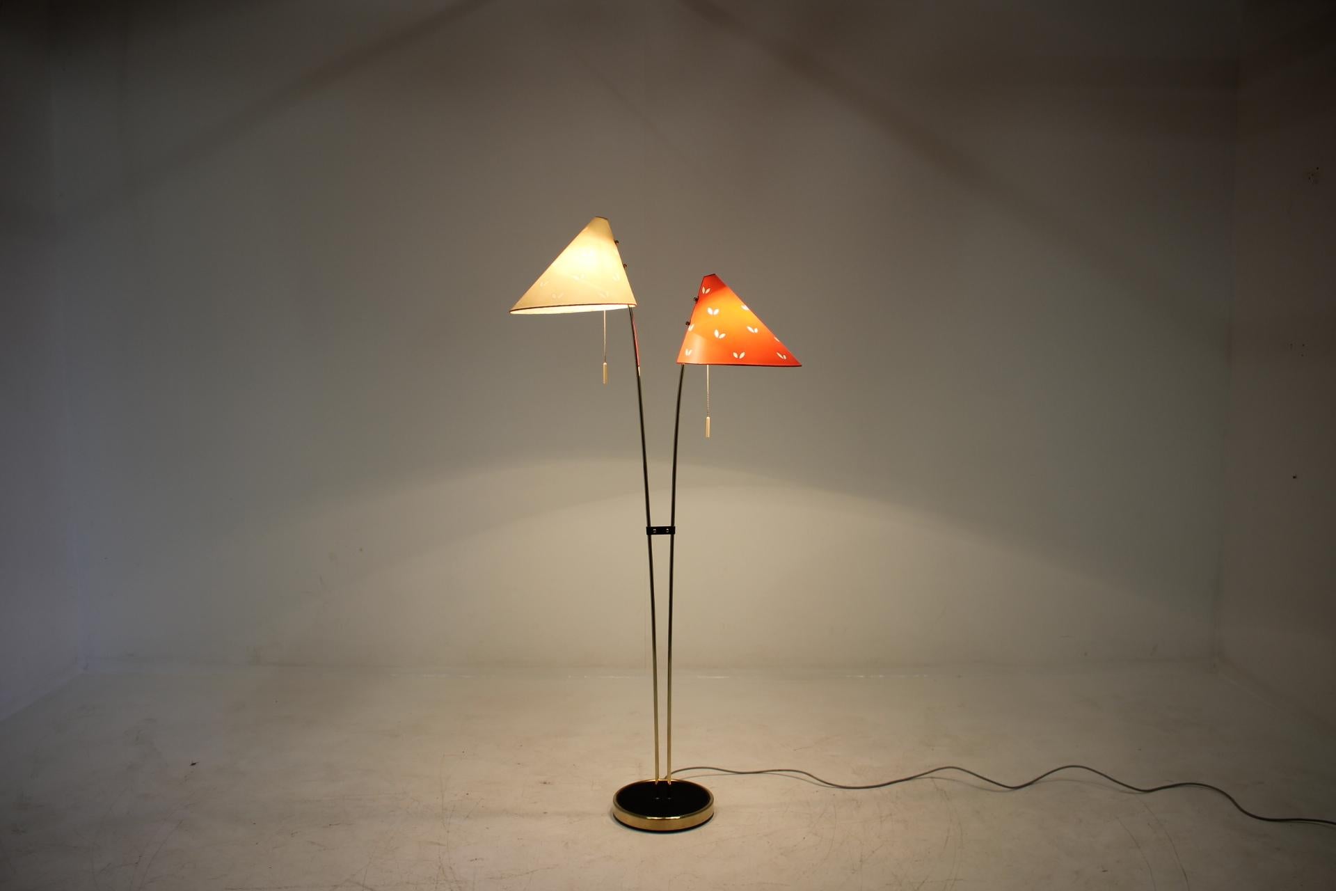 Czech Midcentury Floor Lamp, Japonka, 1960s