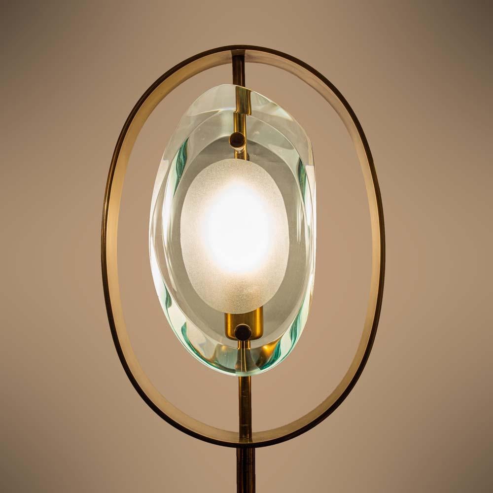Mid-Century Modern Mid Century Floor Lamp Model 2020 Italian Design by Max Ingrand for Fontana Arte