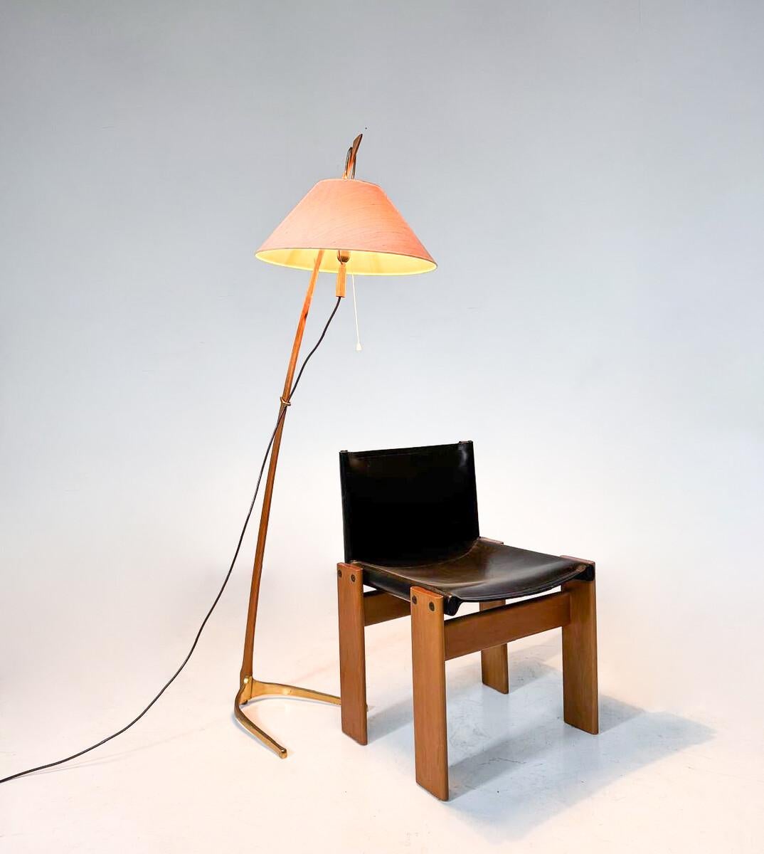 Lampada da terra di metà secolo Modello 2076 