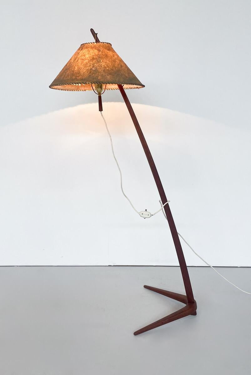 Mid-Century Modern Mid-Century Floor Lamp Model 2076 