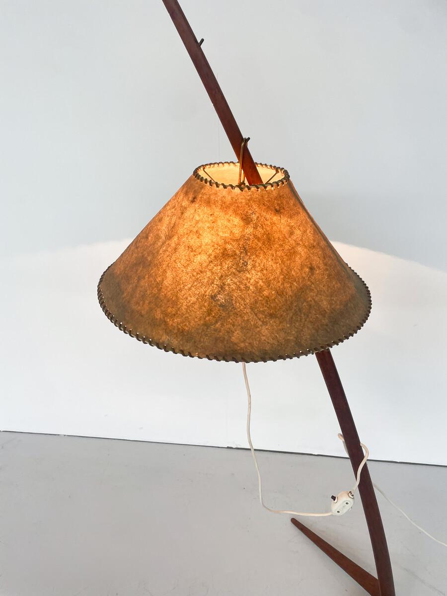 Mid-20th Century Mid-Century Floor Lamp Model 2076 