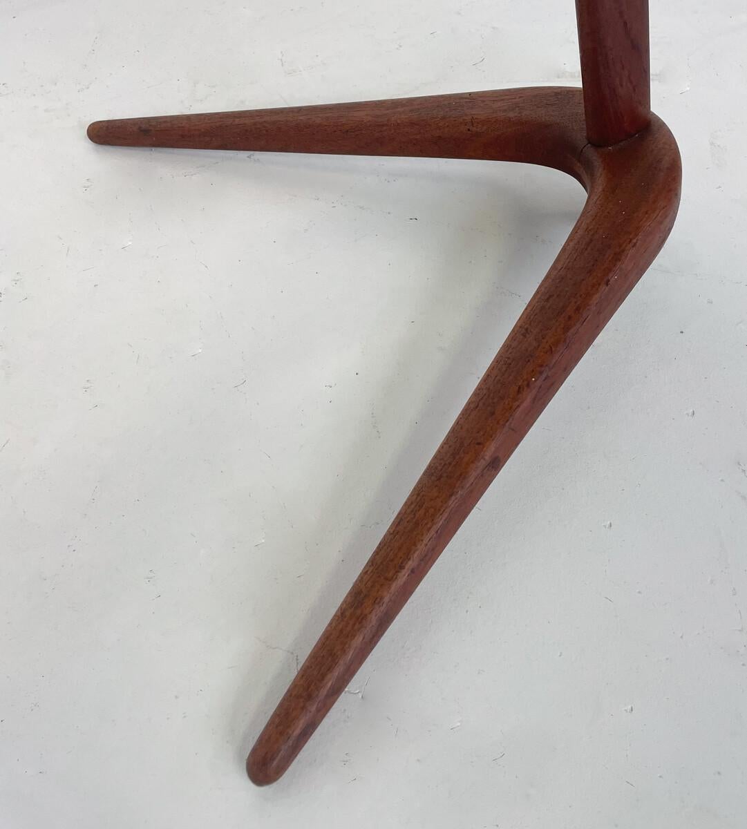 Wood Mid-Century Floor Lamp Model 2076 