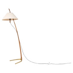 Mid-Century Floor Lamp Model 2076 "Dornstab" by J.T Kalmar, Austria, 1950s