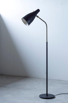 Mid century floor lamp model G-09 by Alf Svensson, Bergboms, Sweden 1950s