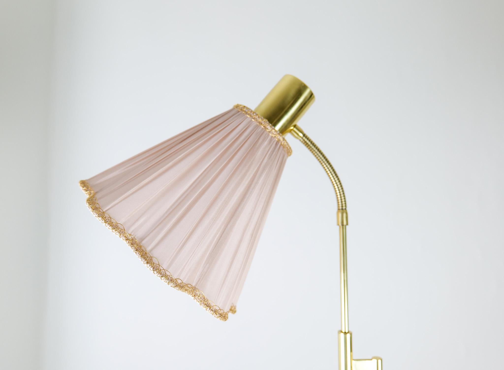 Swedish Mid-Century Modern Floor Lamp Möllers Armatur Sweden, 1960s For Sale