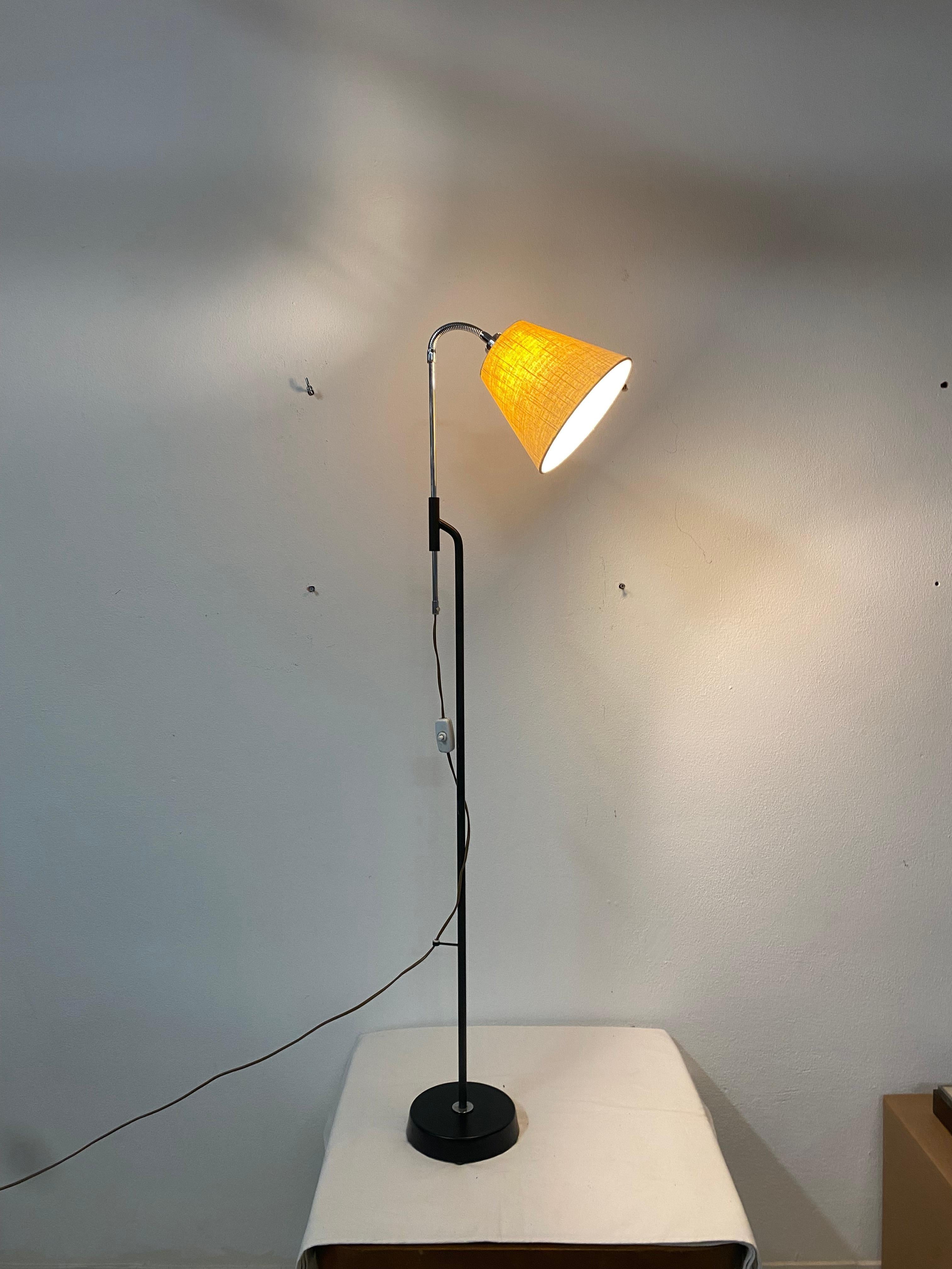 Mid-20th Century Midcentury Floor Lamp Möllers Armatur Sweden For Sale