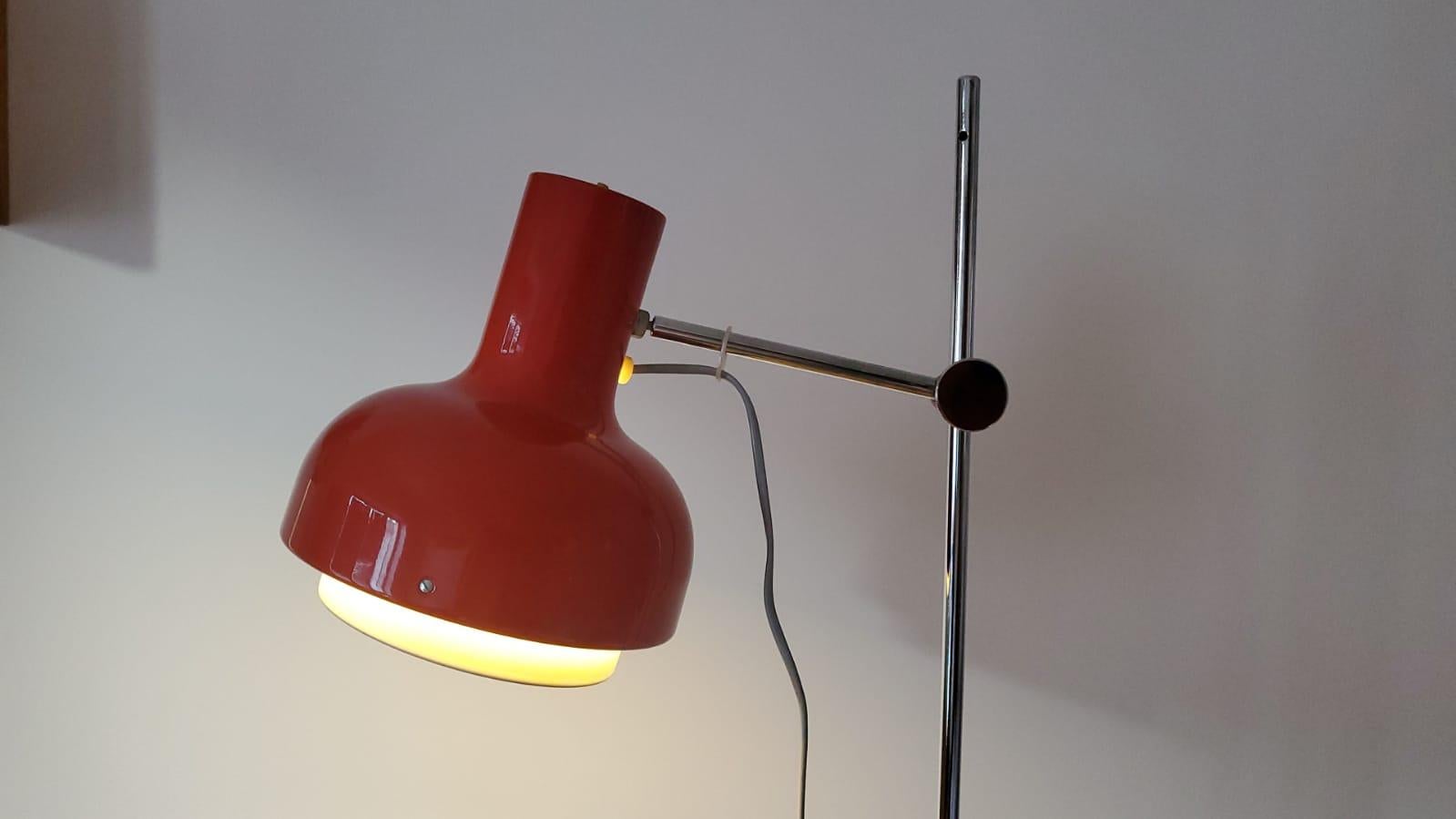 Mid Century Floor Lamp Napako, Josef Hurka, 1970s In Good Condition For Sale In Praha, CZ