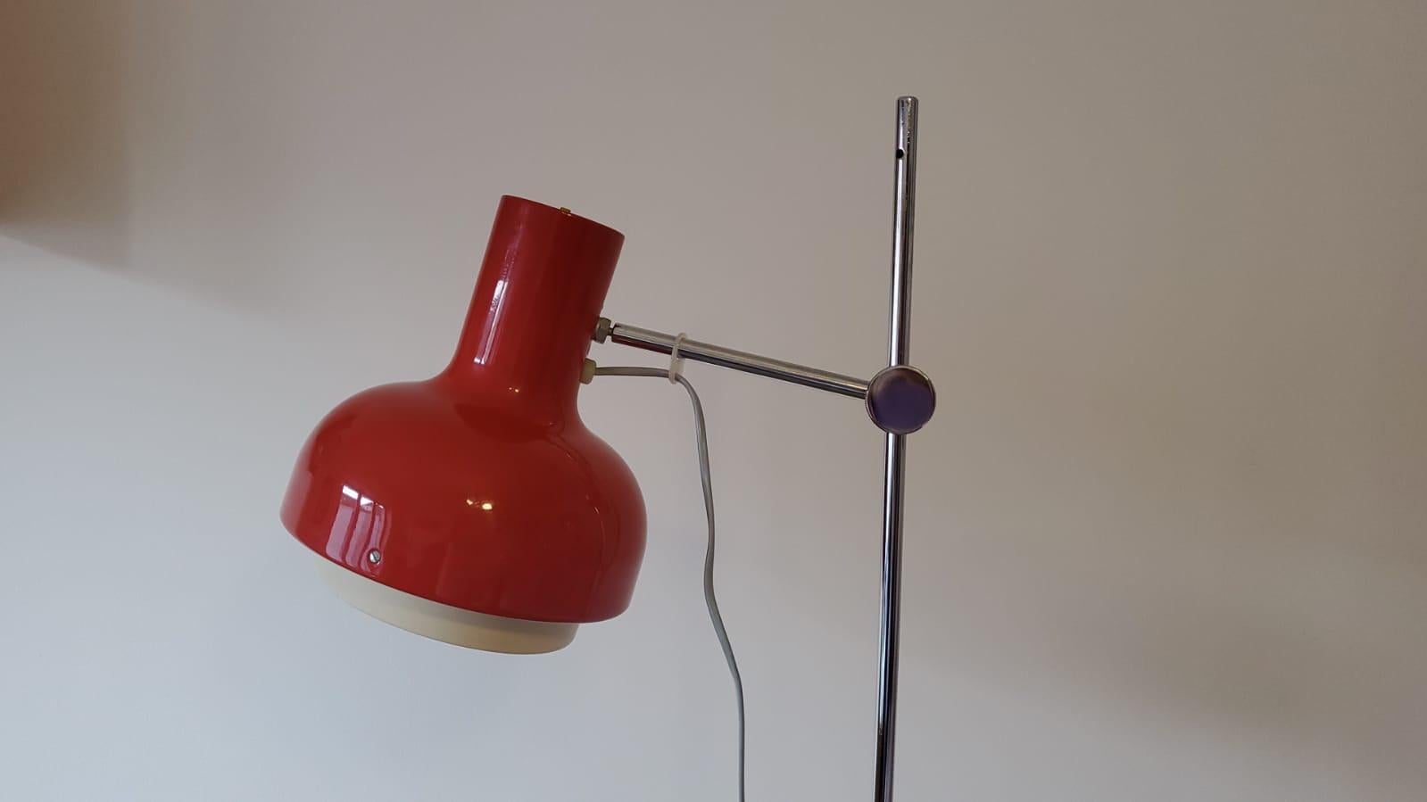 Late 20th Century Mid Century Floor Lamp Napako, Josef Hurka, 1970s For Sale