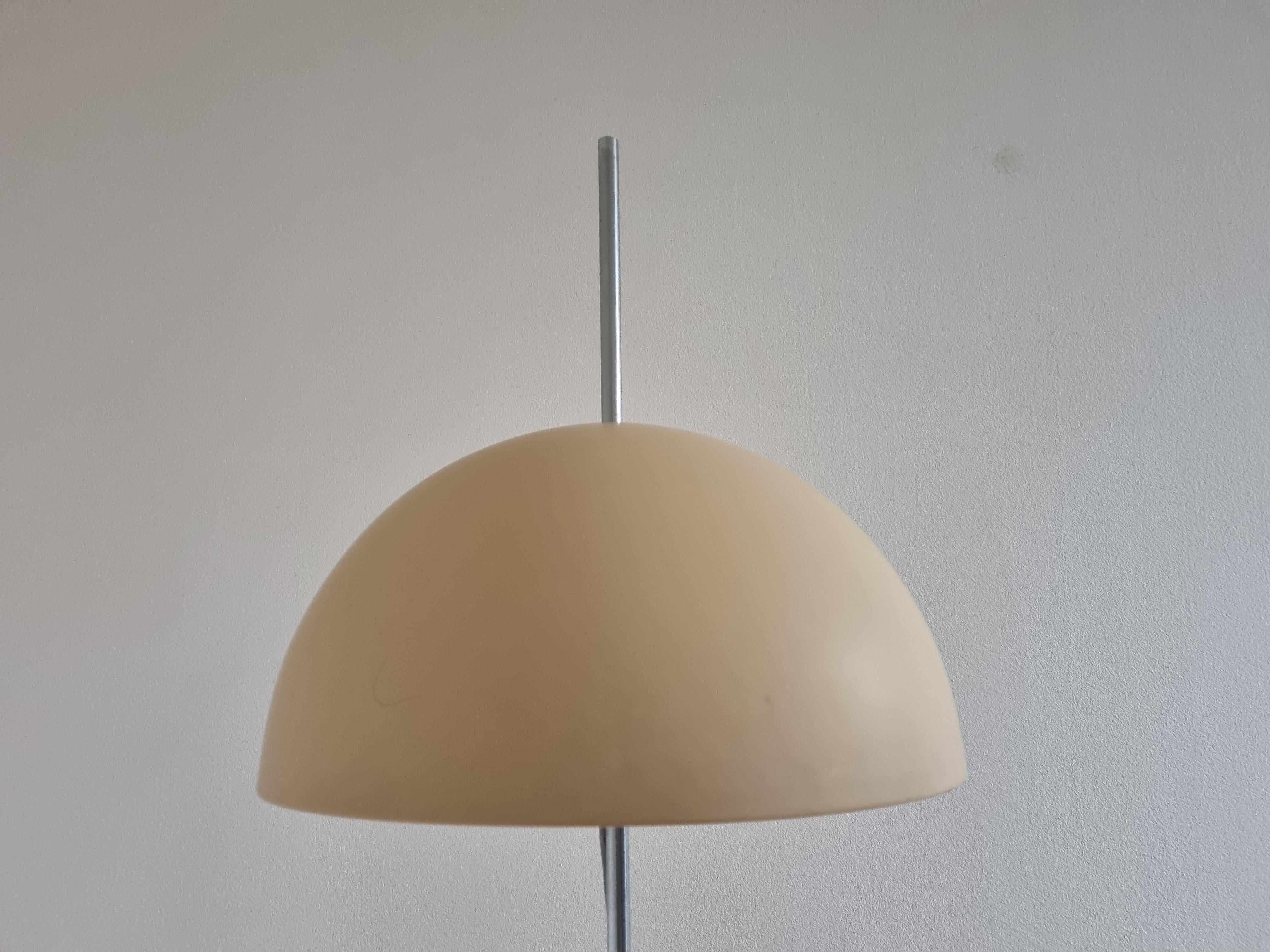 Mid Century Floor Lamp Napako, Mushroom, 1970s For Sale 8