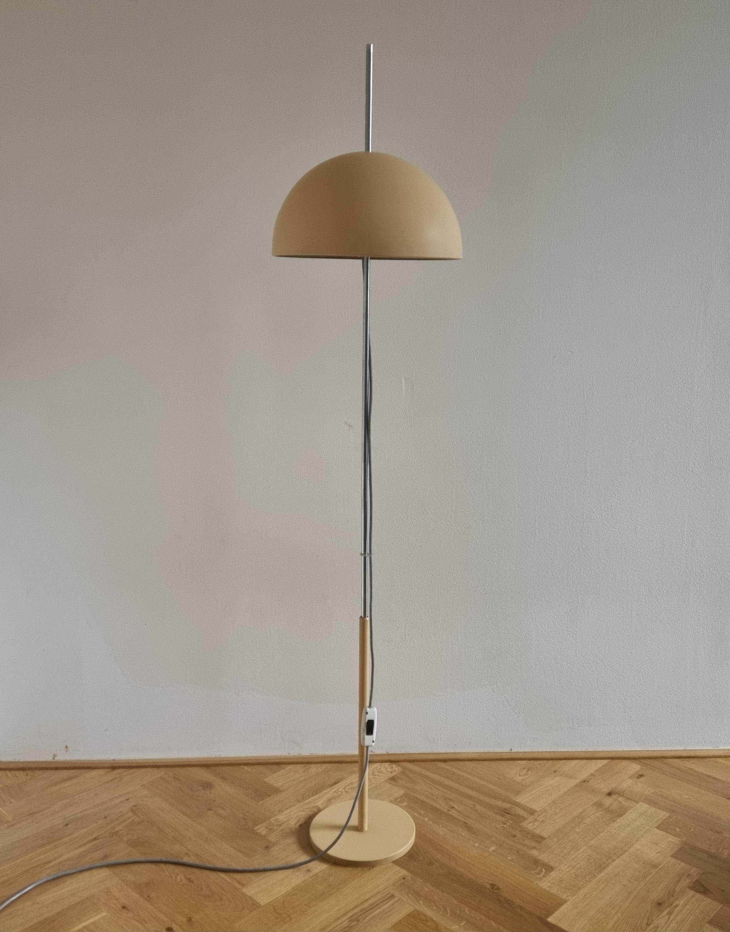 Mid-Century Modern Mid Century Floor Lamp Napako, Mushroom, 1970s For Sale