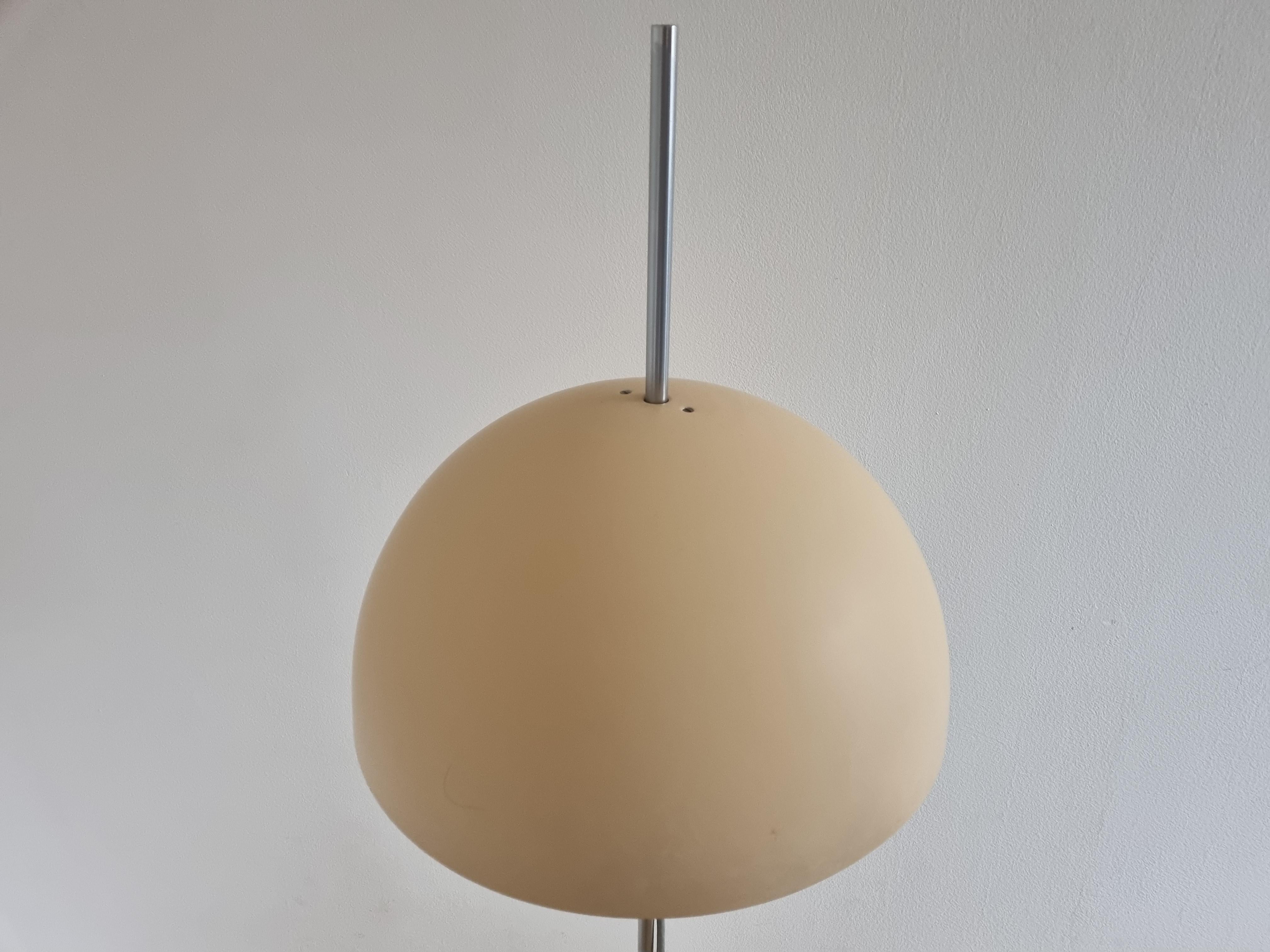 Mid Century Floor Lamp Napako, Mushroom, 1970s In Good Condition For Sale In Praha, CZ