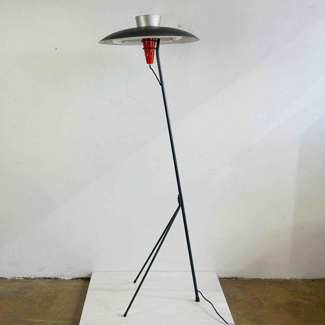 Dutch Mid Century Floor Lamp NX38 by Louis Kalff for Philips Netherlands For Sale