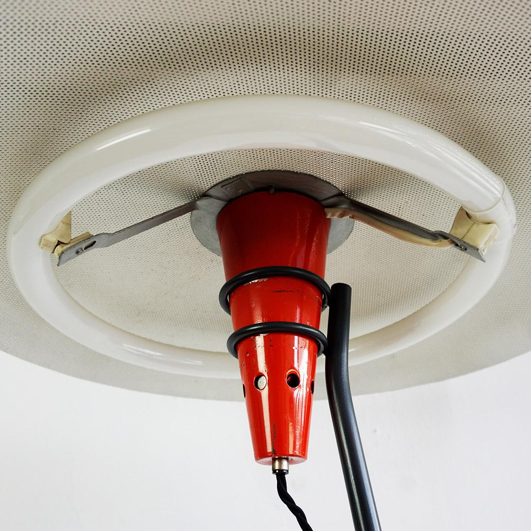Metal Mid Century Floor Lamp NX38 by Louis Kalff for Philips Netherlands For Sale
