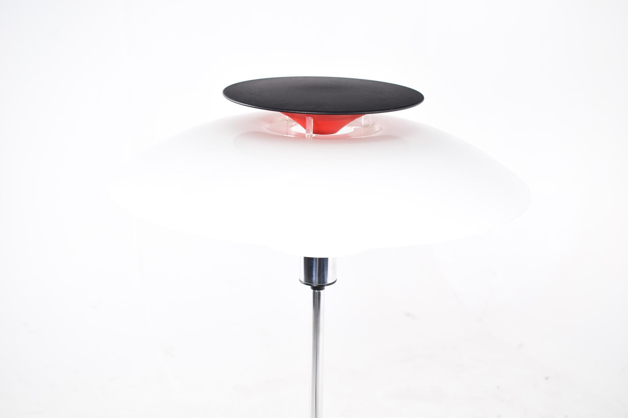 Danish Midcentury Floor Lamp PH 80 by Poul Henningsen for Louis Poulsen For Sale