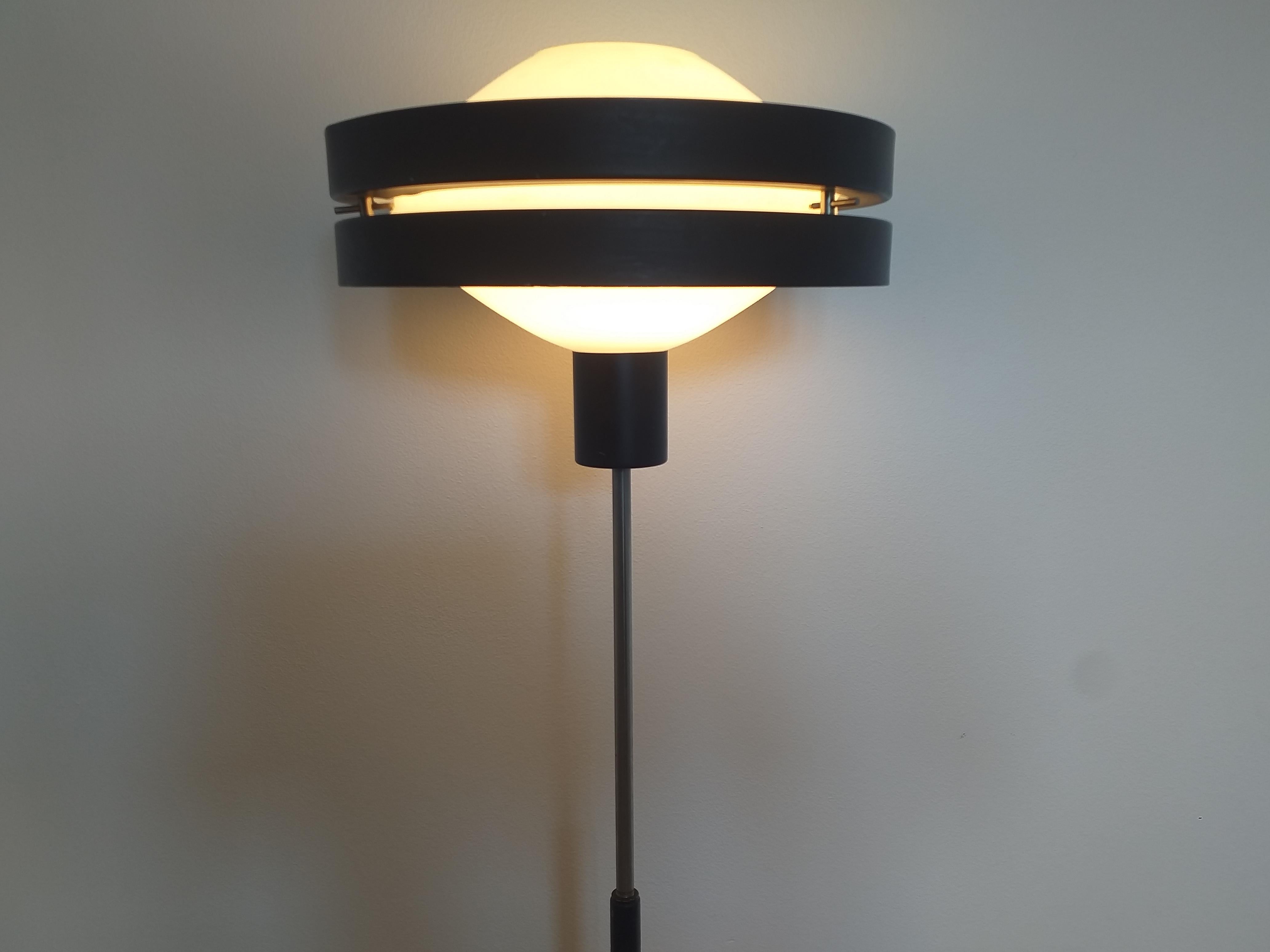 Mid Century Floor Lamp Saturn, Jaroslav Bejvl, Kamenicky Senov, 1970s 6