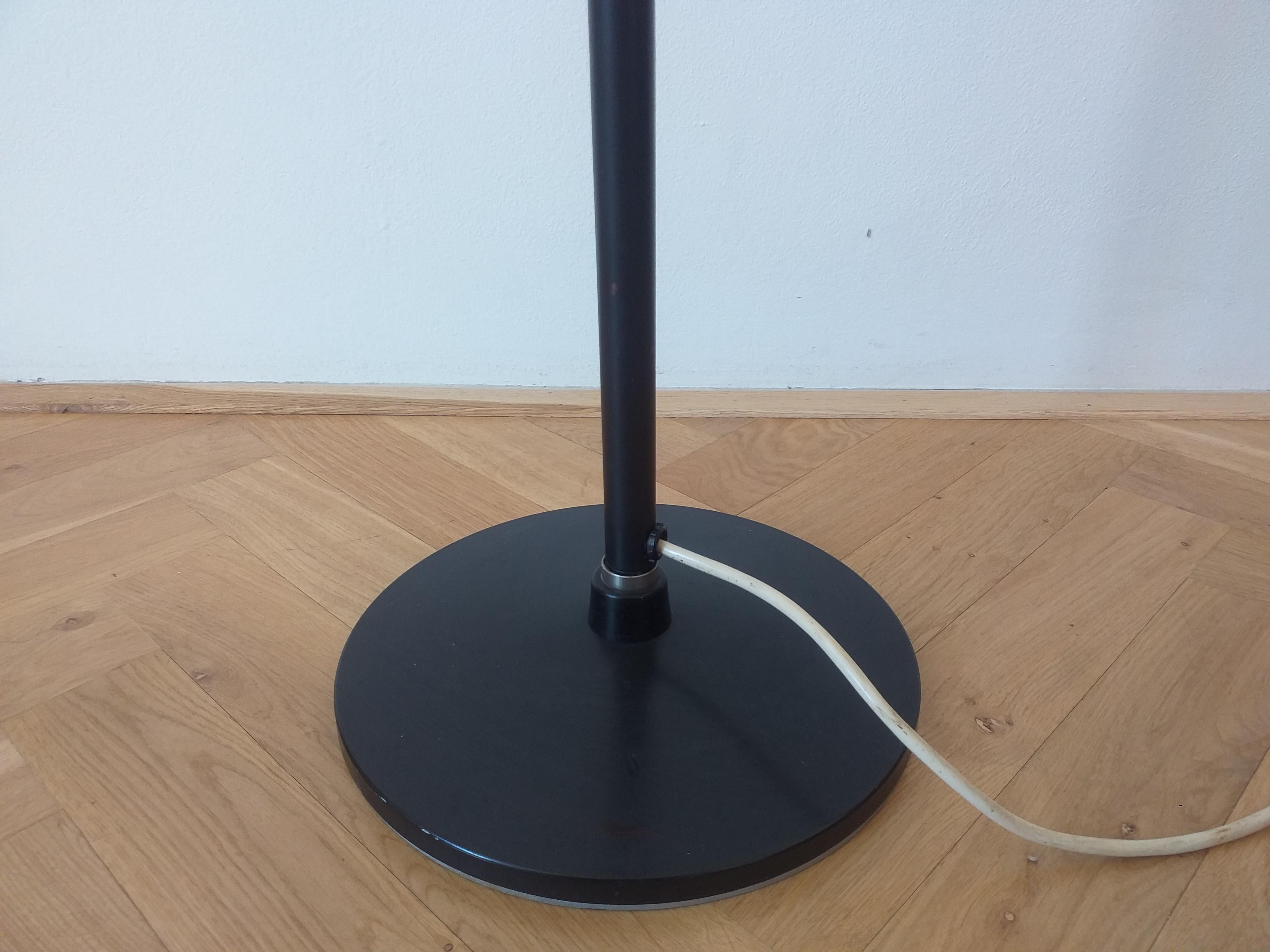 Czech Mid Century Floor Lamp Saturn, Jaroslav Bejvl, Kamenicky Senov, 1970s