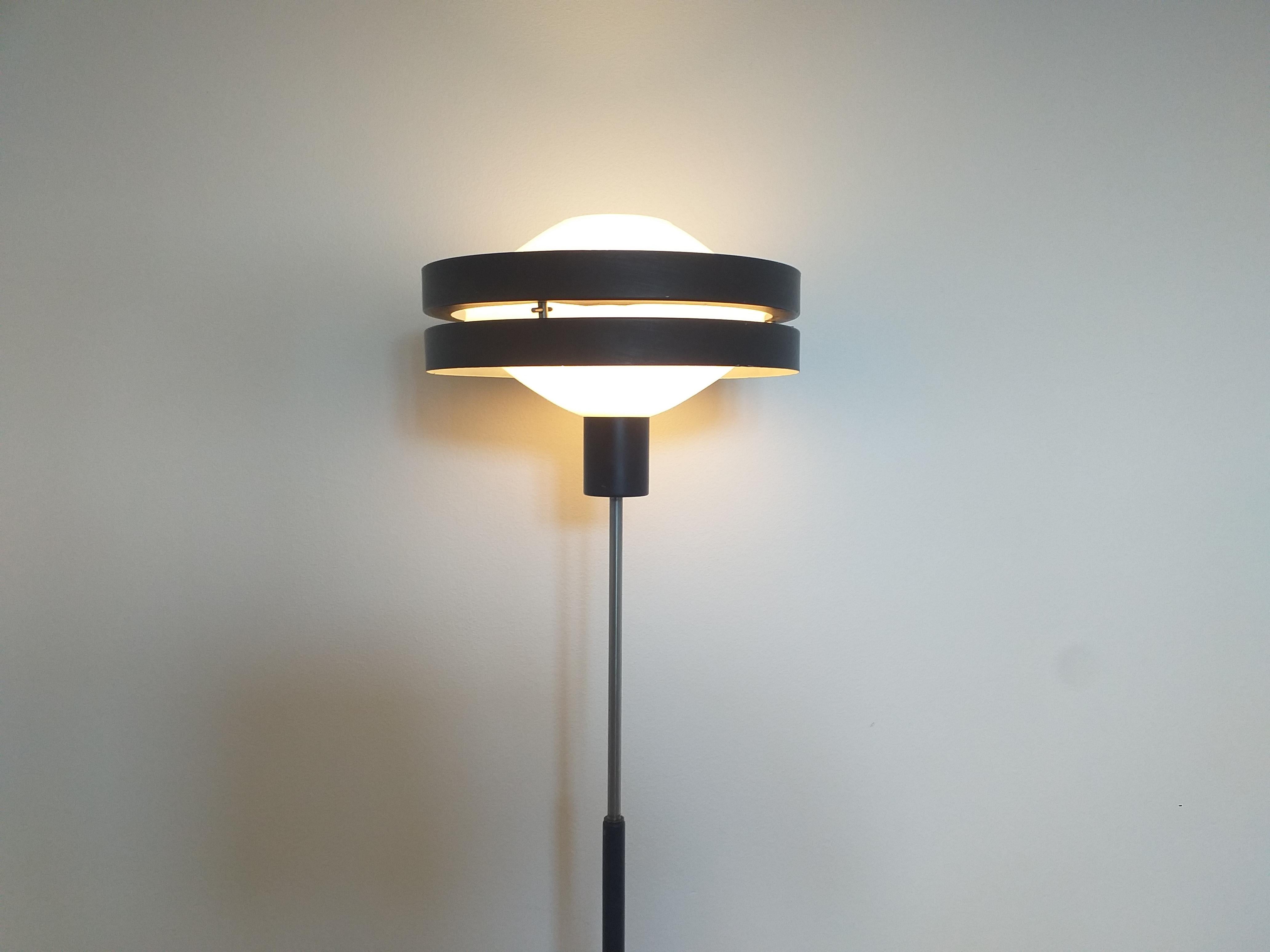 Mid Century Floor Lamp Saturn, Jaroslav Bejvl, Kamenicky Senov, 1970s 1