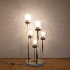 Midcentury Floor Lamp Sputnik, Kamenicky Senov, 1970s