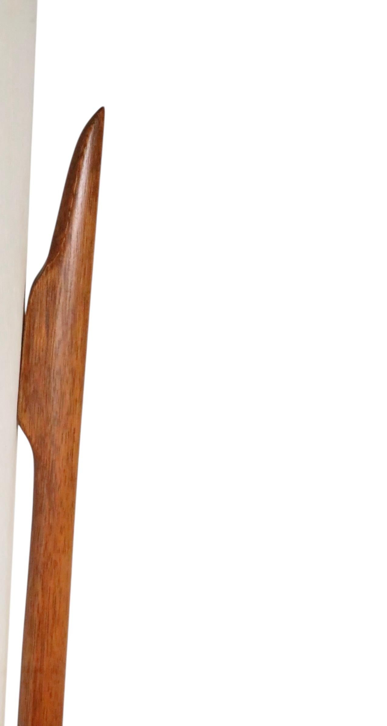 Mid Century Floor Lamp Torchere Model 1525 by Arthur Jacobs for Modeline c 1950s For Sale 6